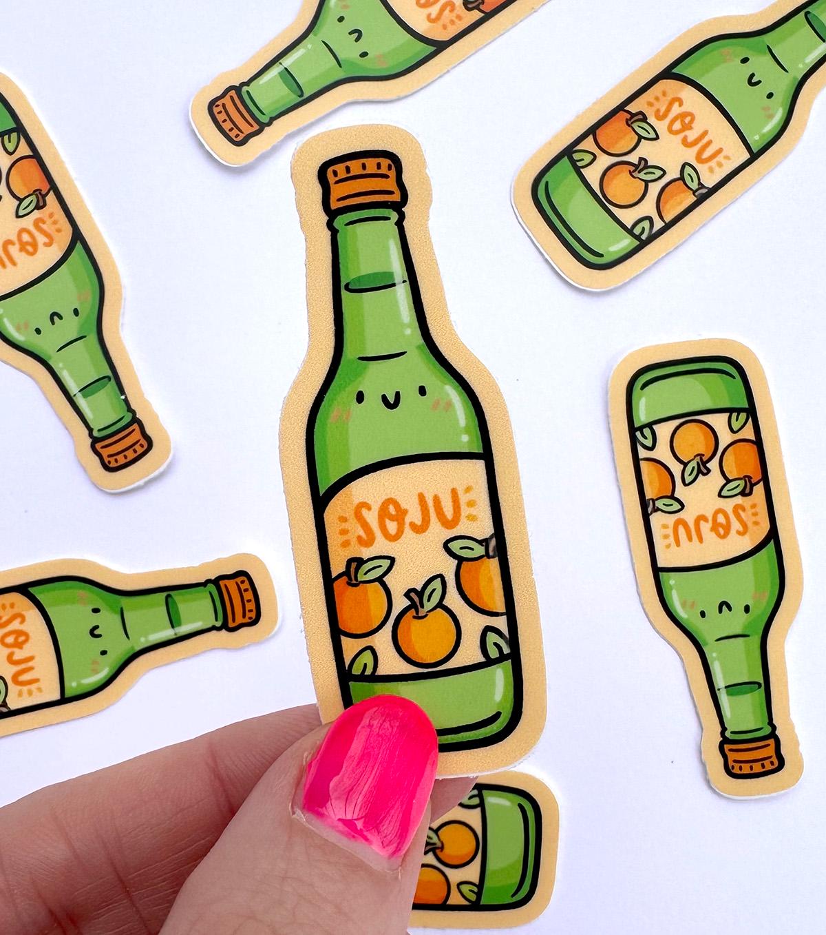 Soju Mini Sticker (Mandarin)