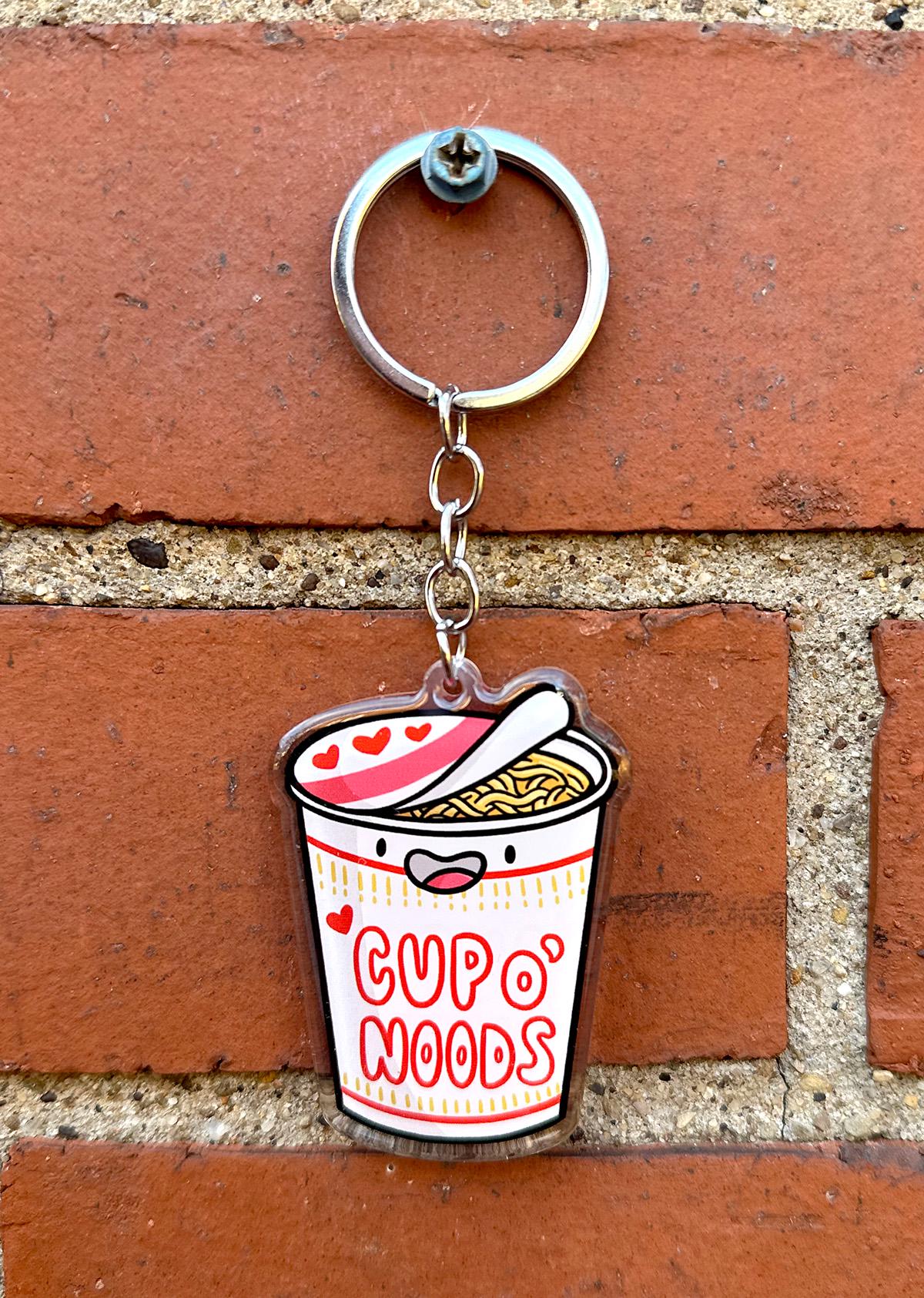 Cup of Noods Keychain