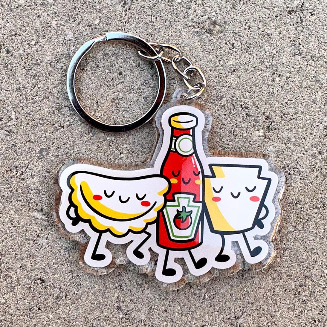 Pittsburgh Pals Keychain