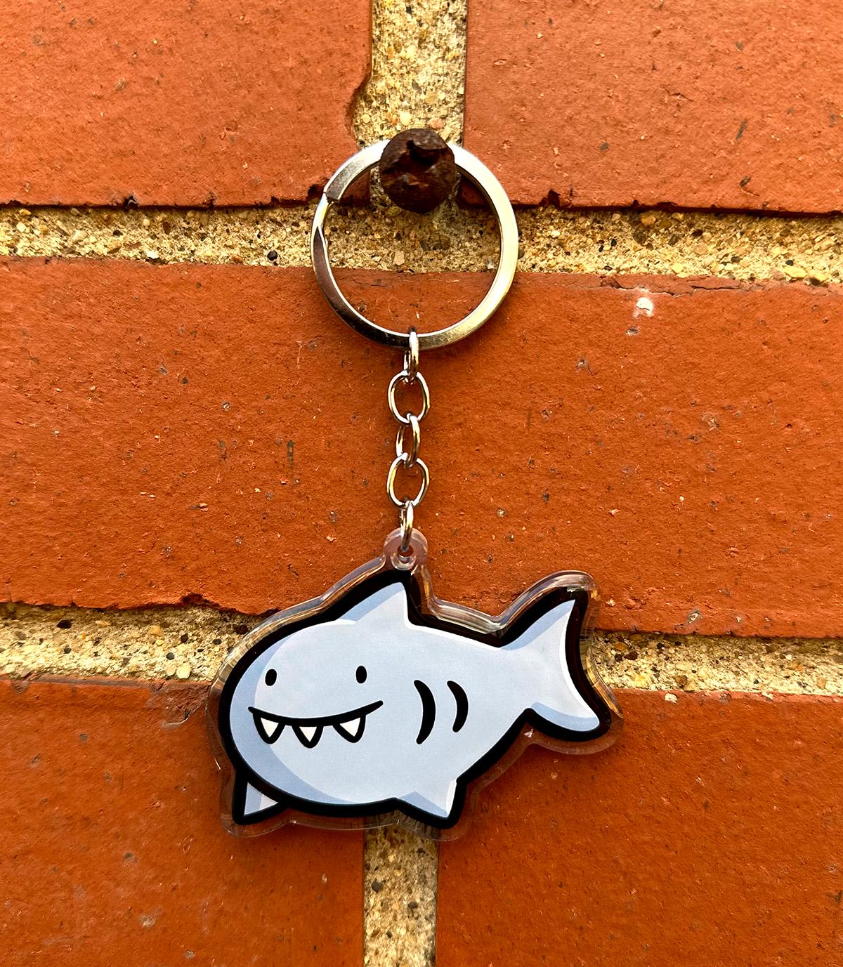 Shark Keychain