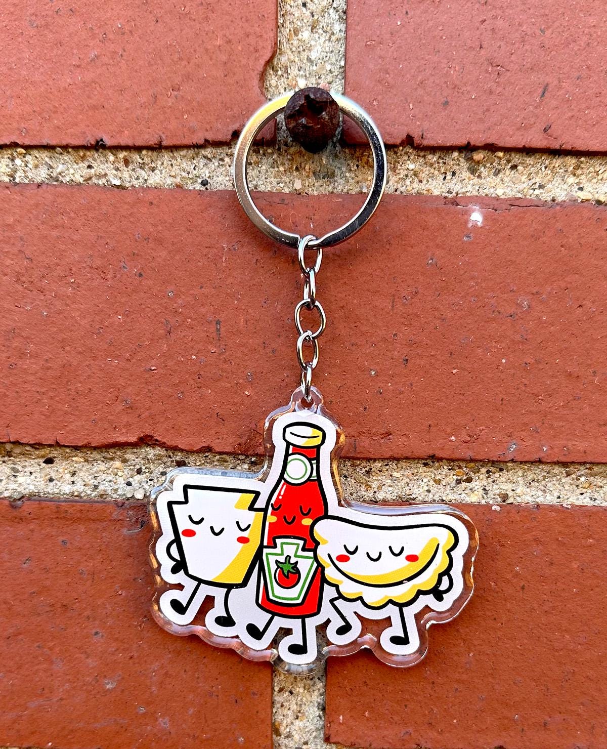 Pittsburgh Pals Keychain