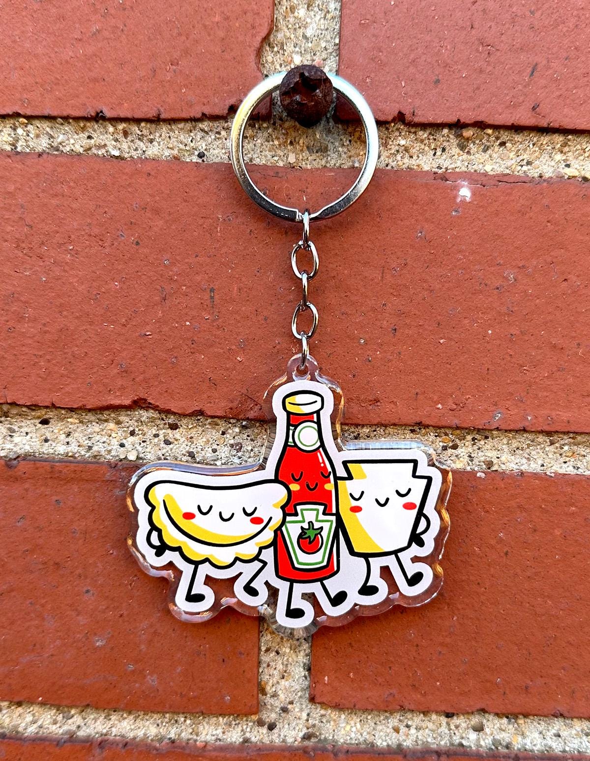 Pittsburgh Pals Keychain