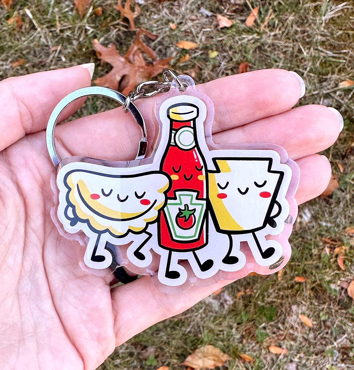 Pittsburgh Pals Keychain