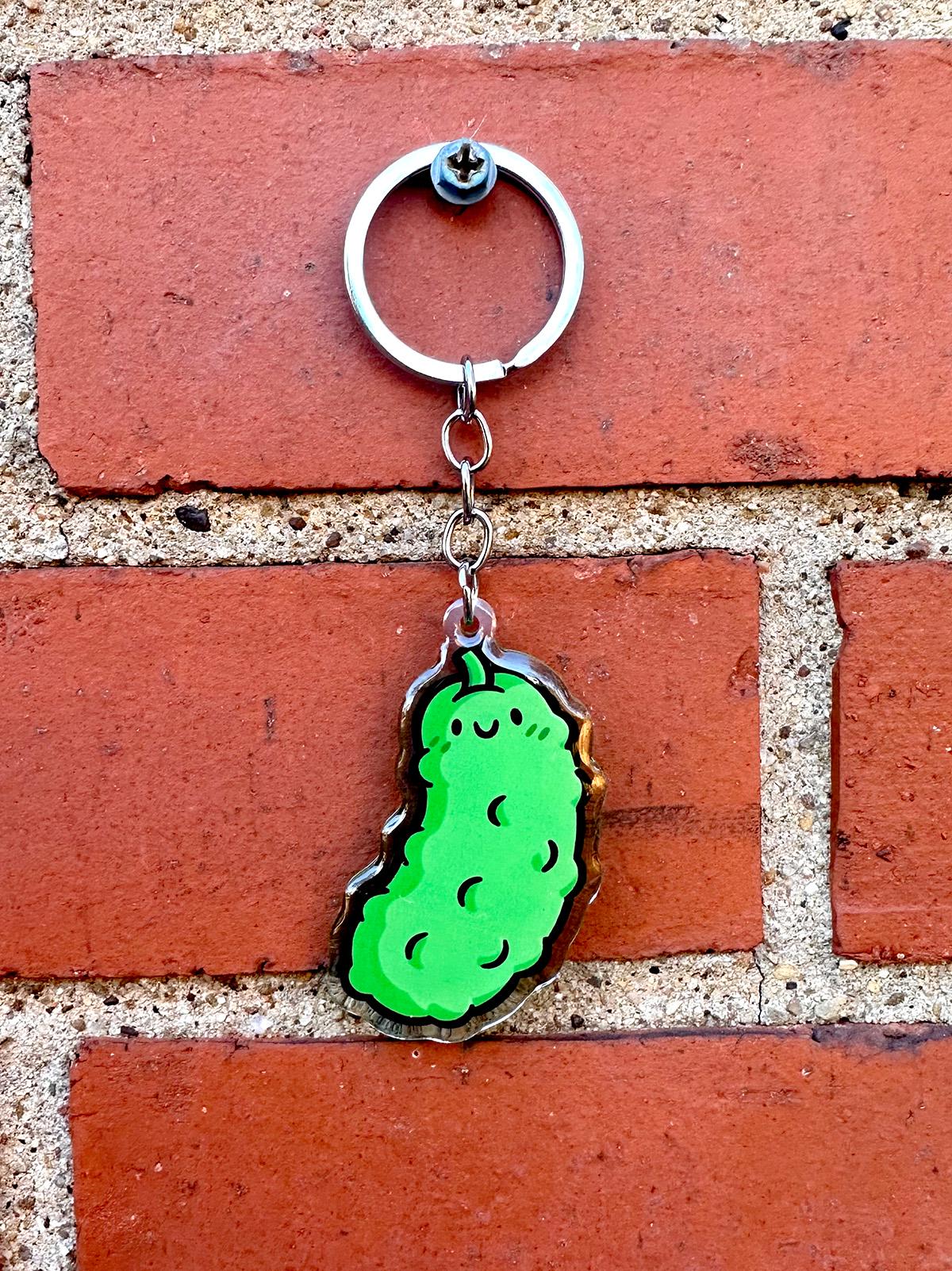 Pickle Keychain