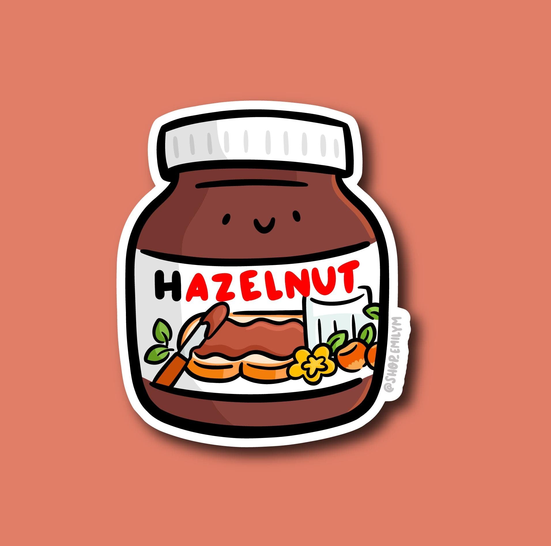 Hazelnut Spread Sticker