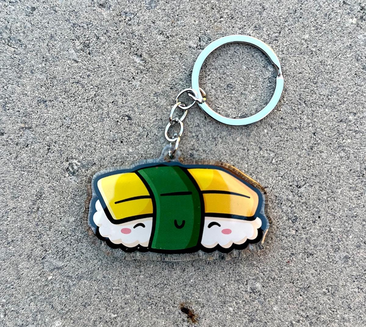 Tamago Sushi Keychain