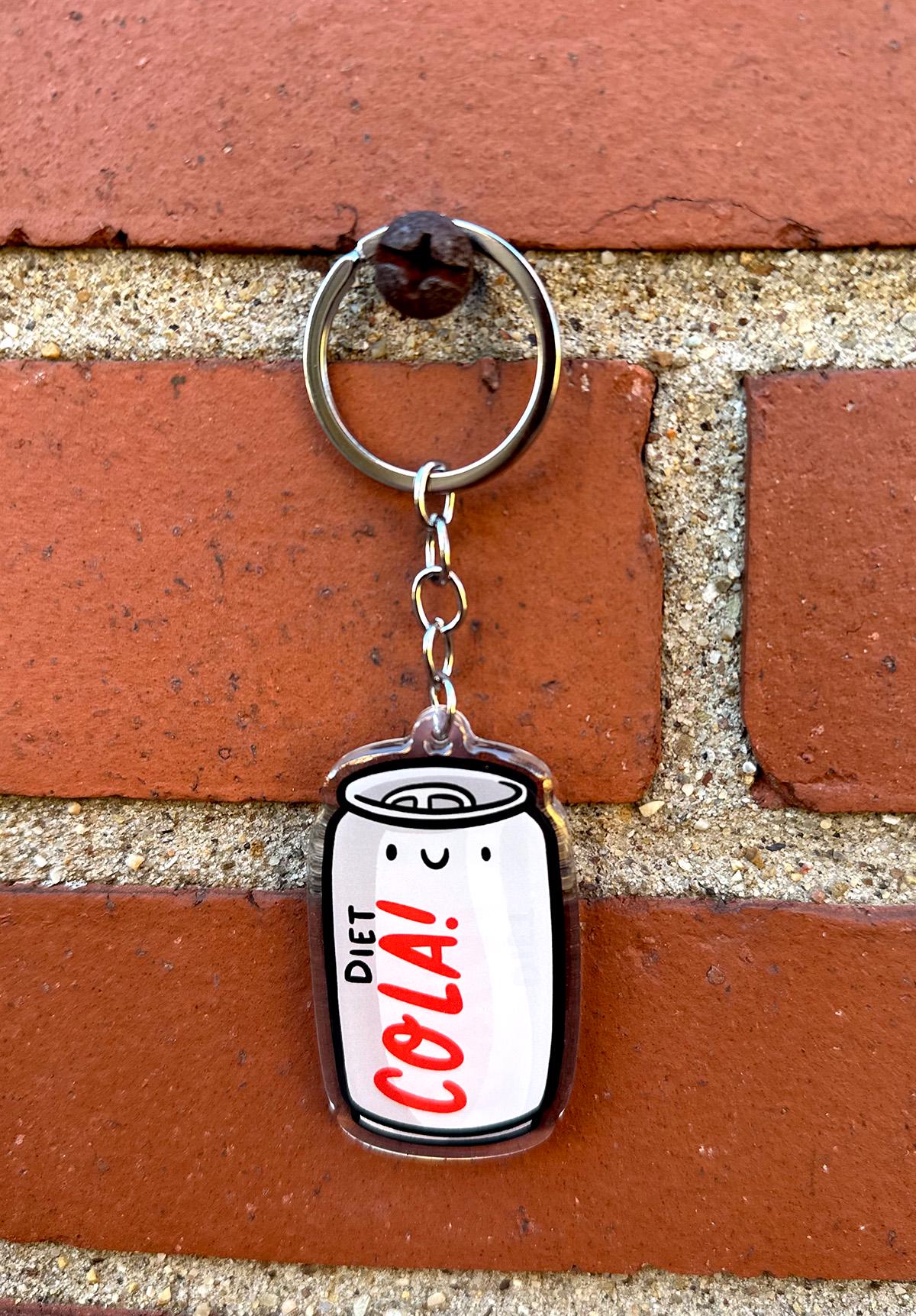 Diet Cola Keychain