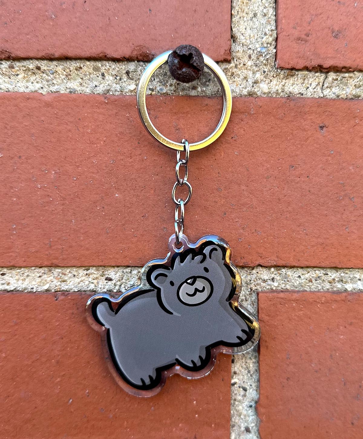 Black Bear Keychain