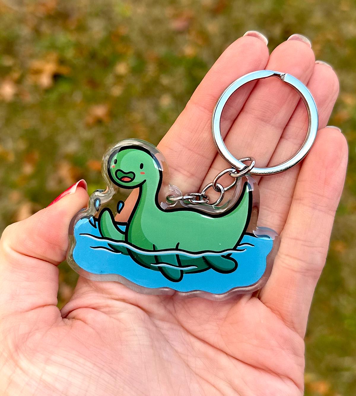 Loch Ness Monster Keychain