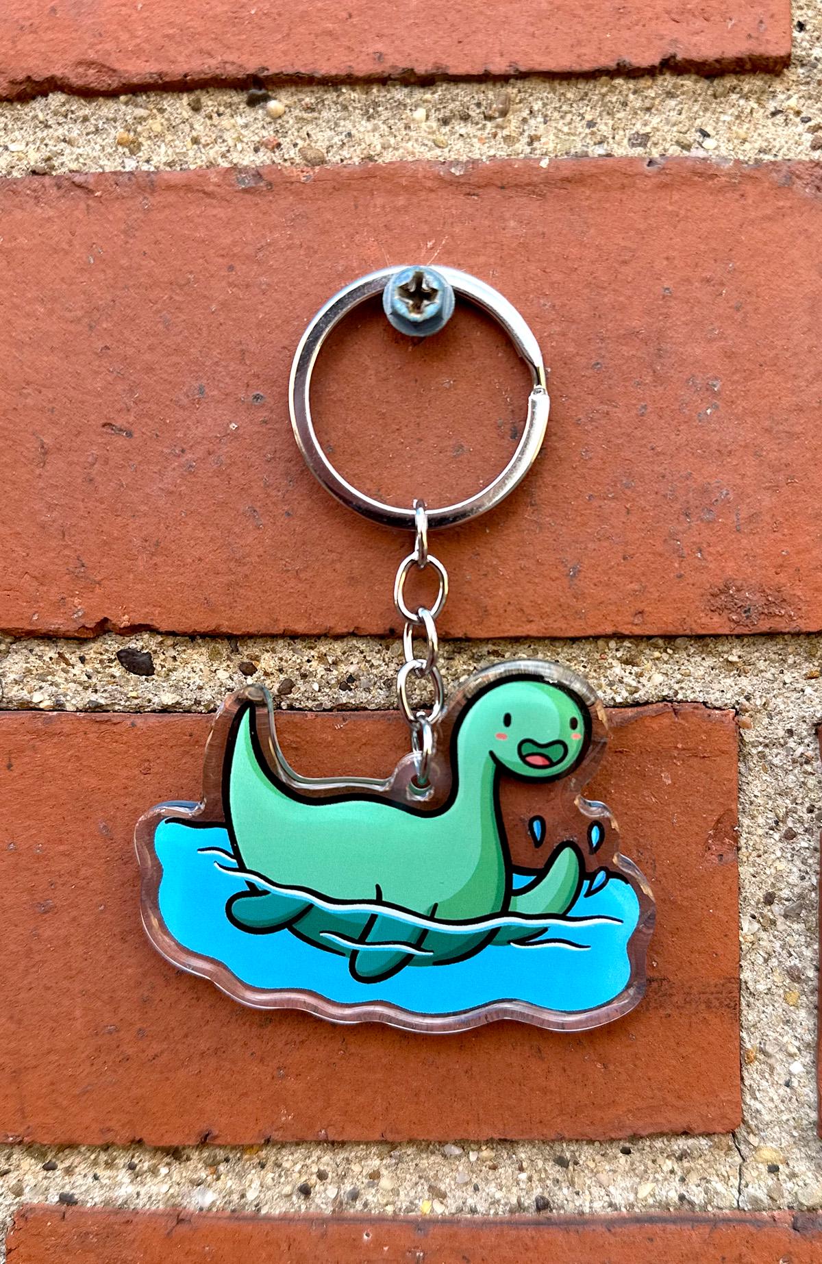 Loch Ness Monster Keychain