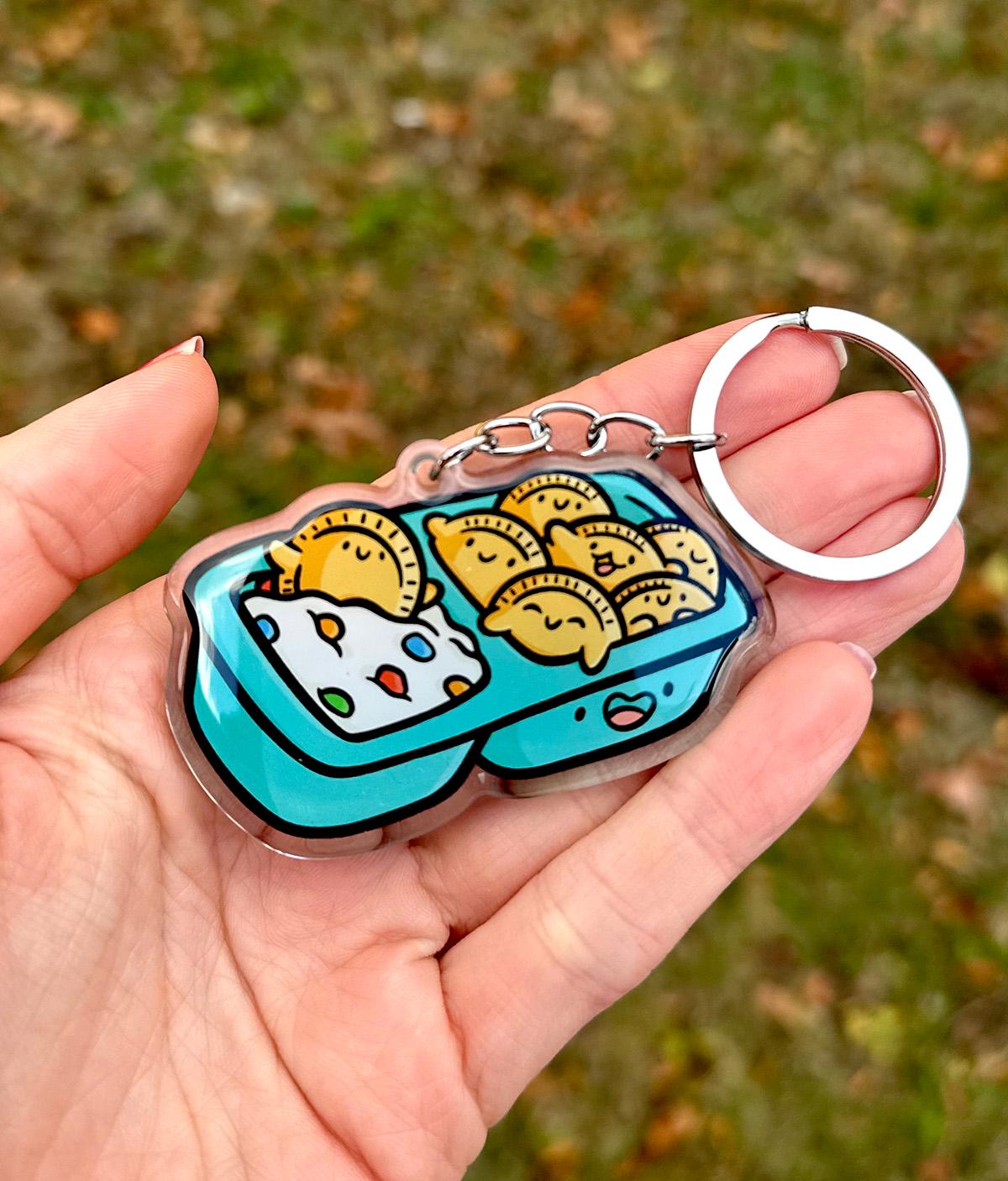 Dunk Cookies Keychain