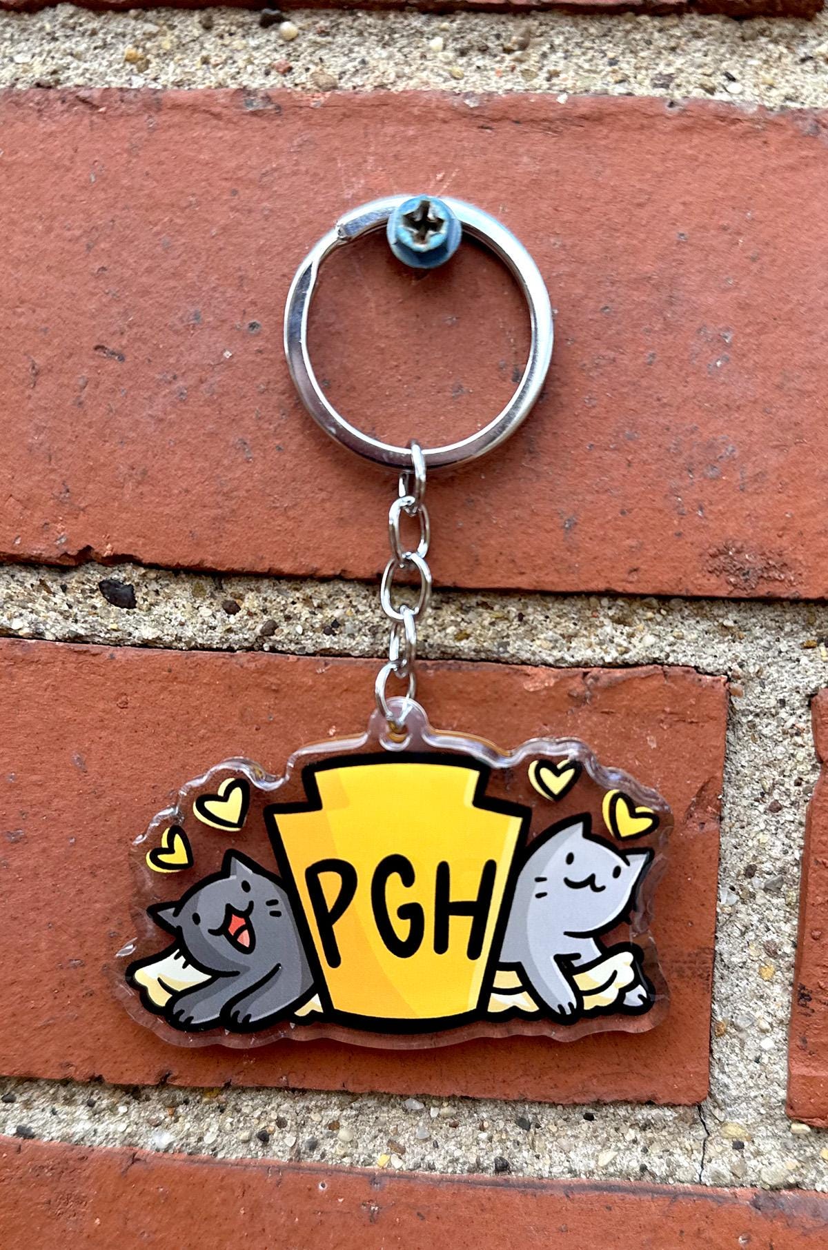 Pittsburgh Keystone Cats Keychain