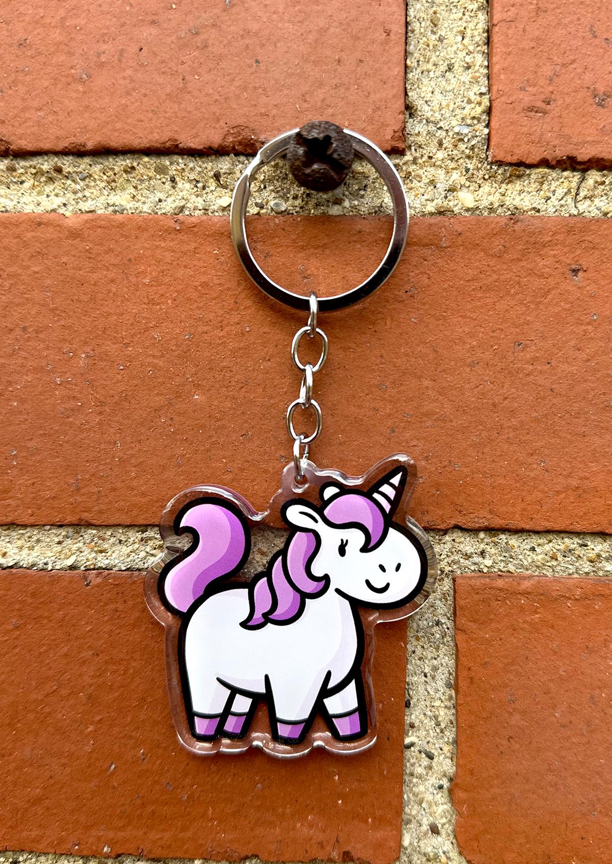 Unicorn Keychain