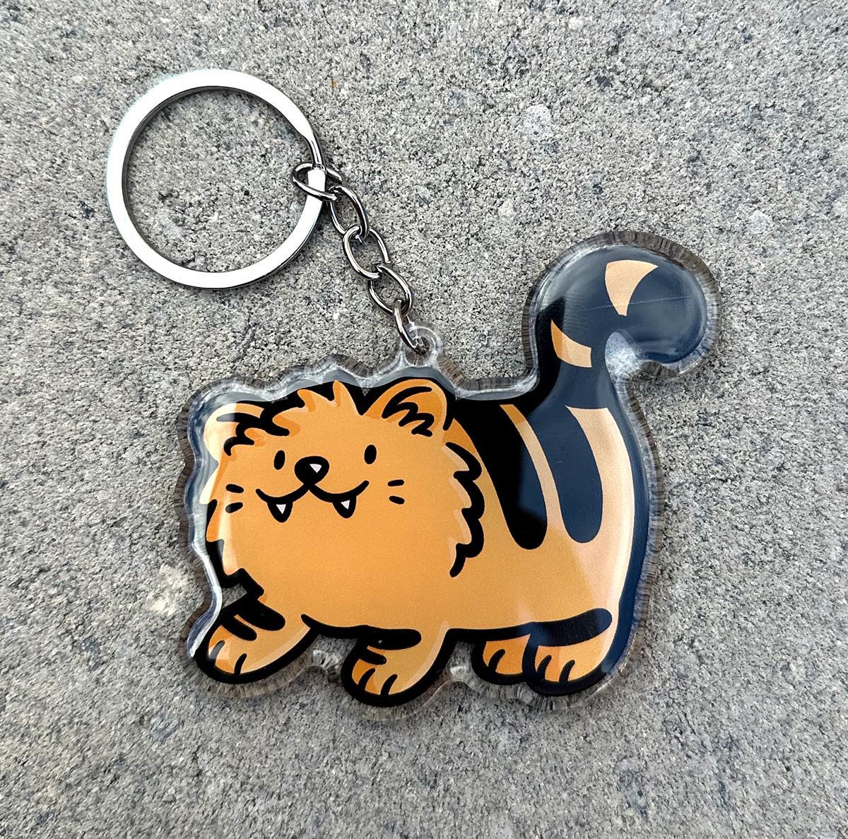 Tiger Keychain