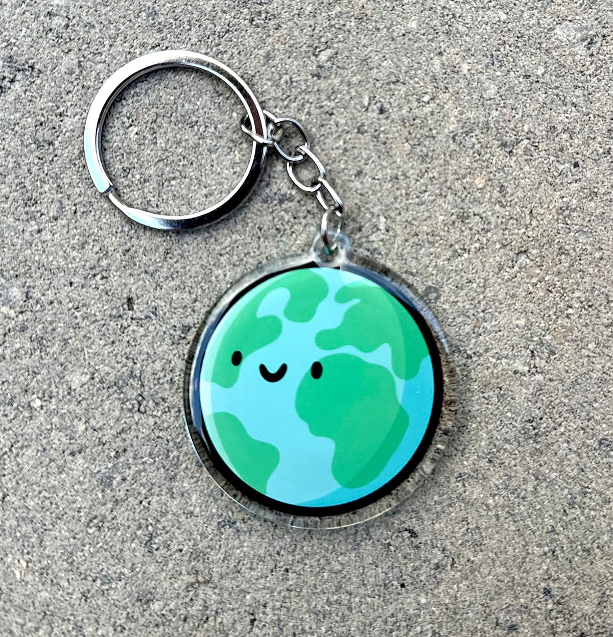 Earth Keychain