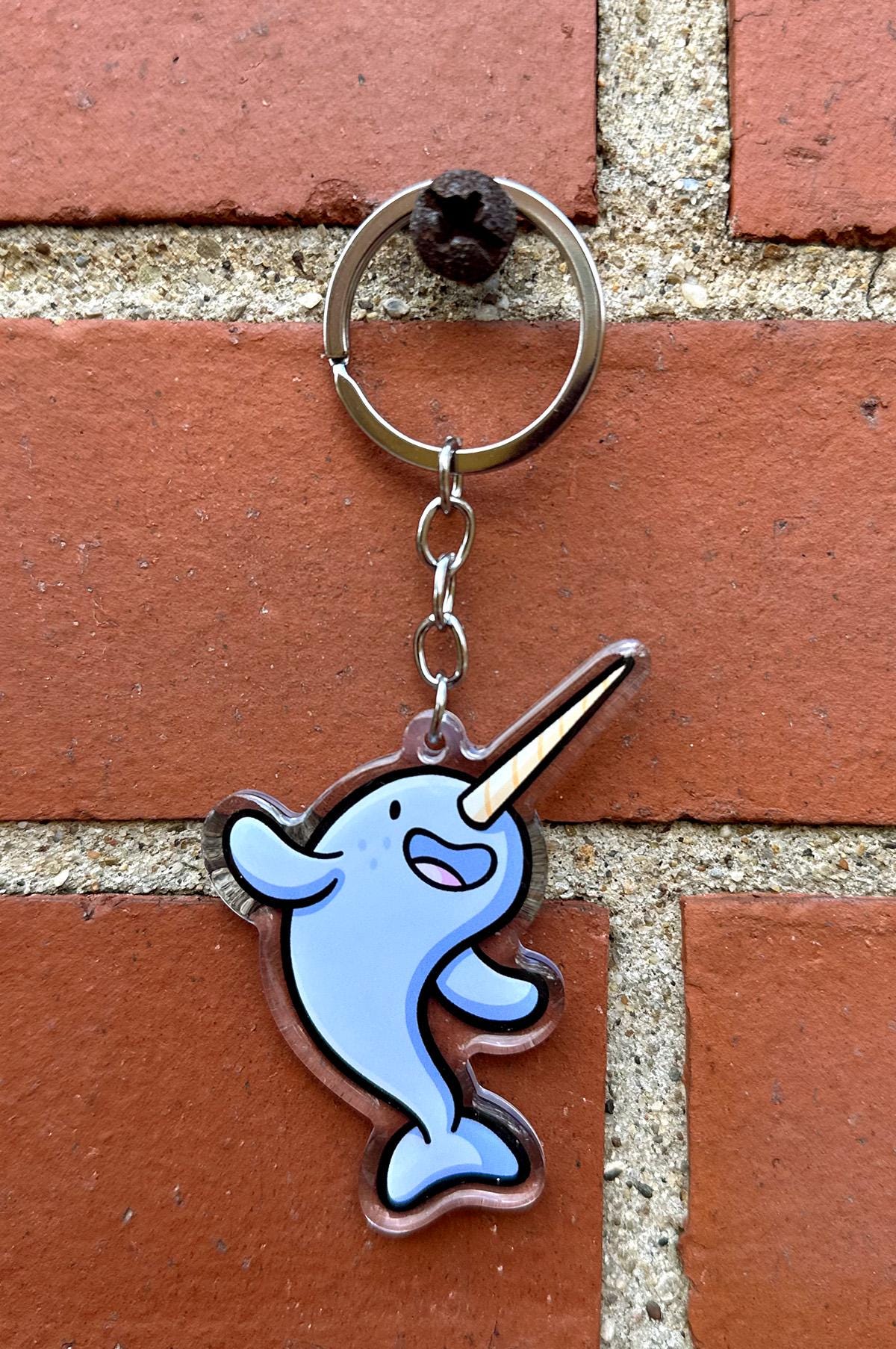 Narwhal Keychain