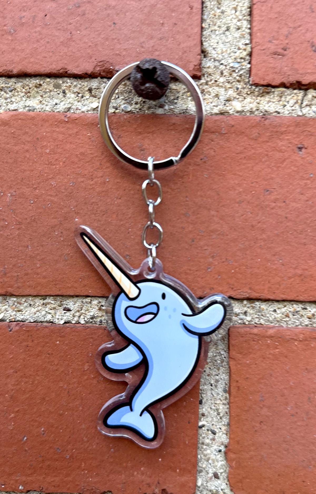 Narwhal Keychain