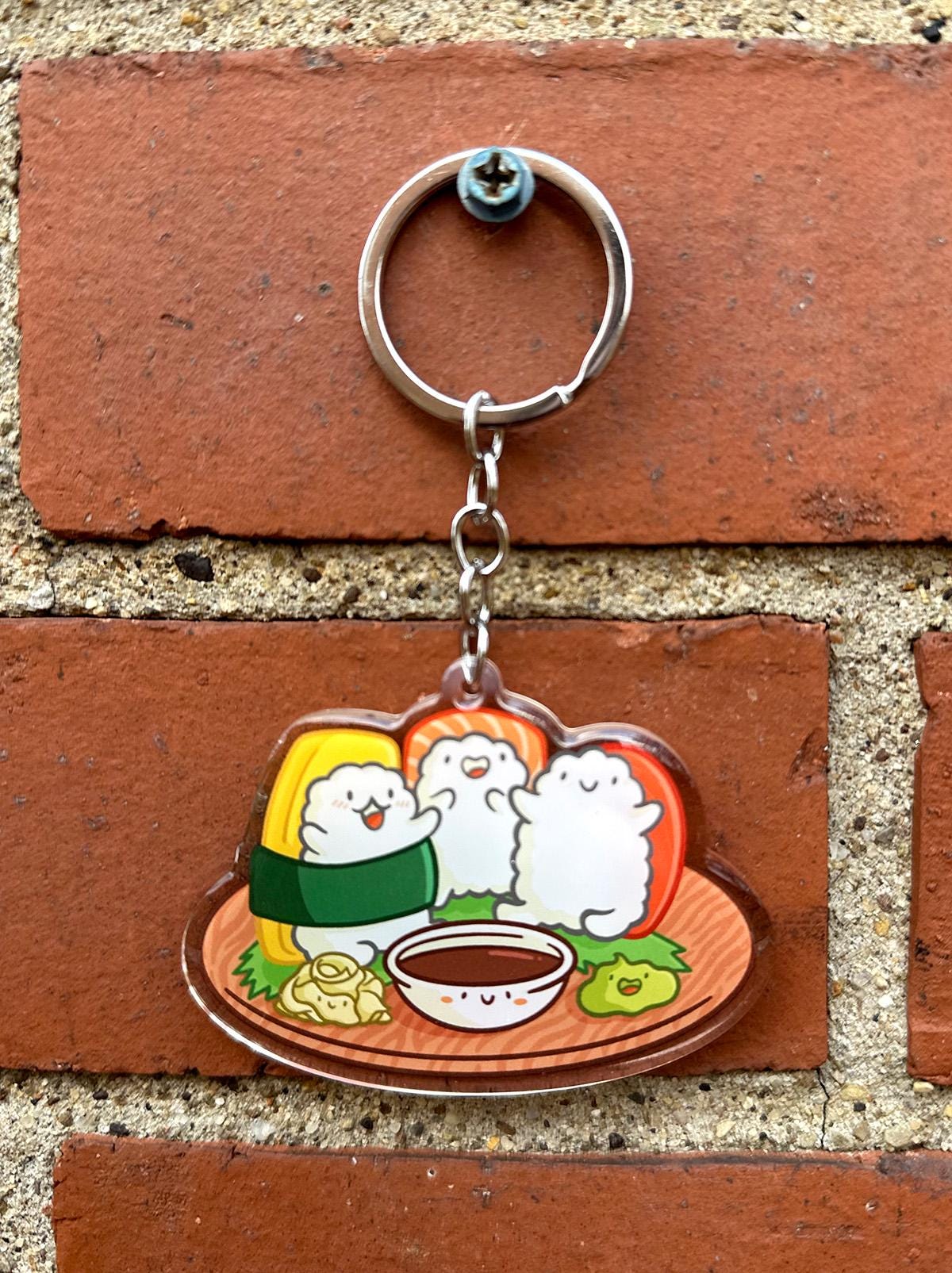 Sushi Pals Keychain