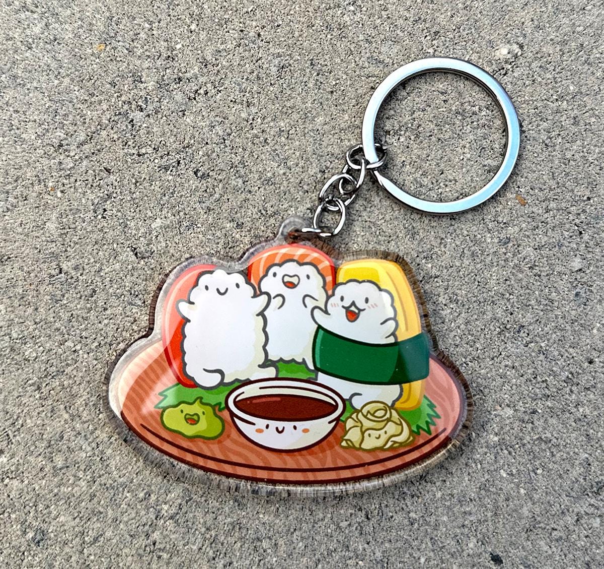 Sushi Pals Keychain