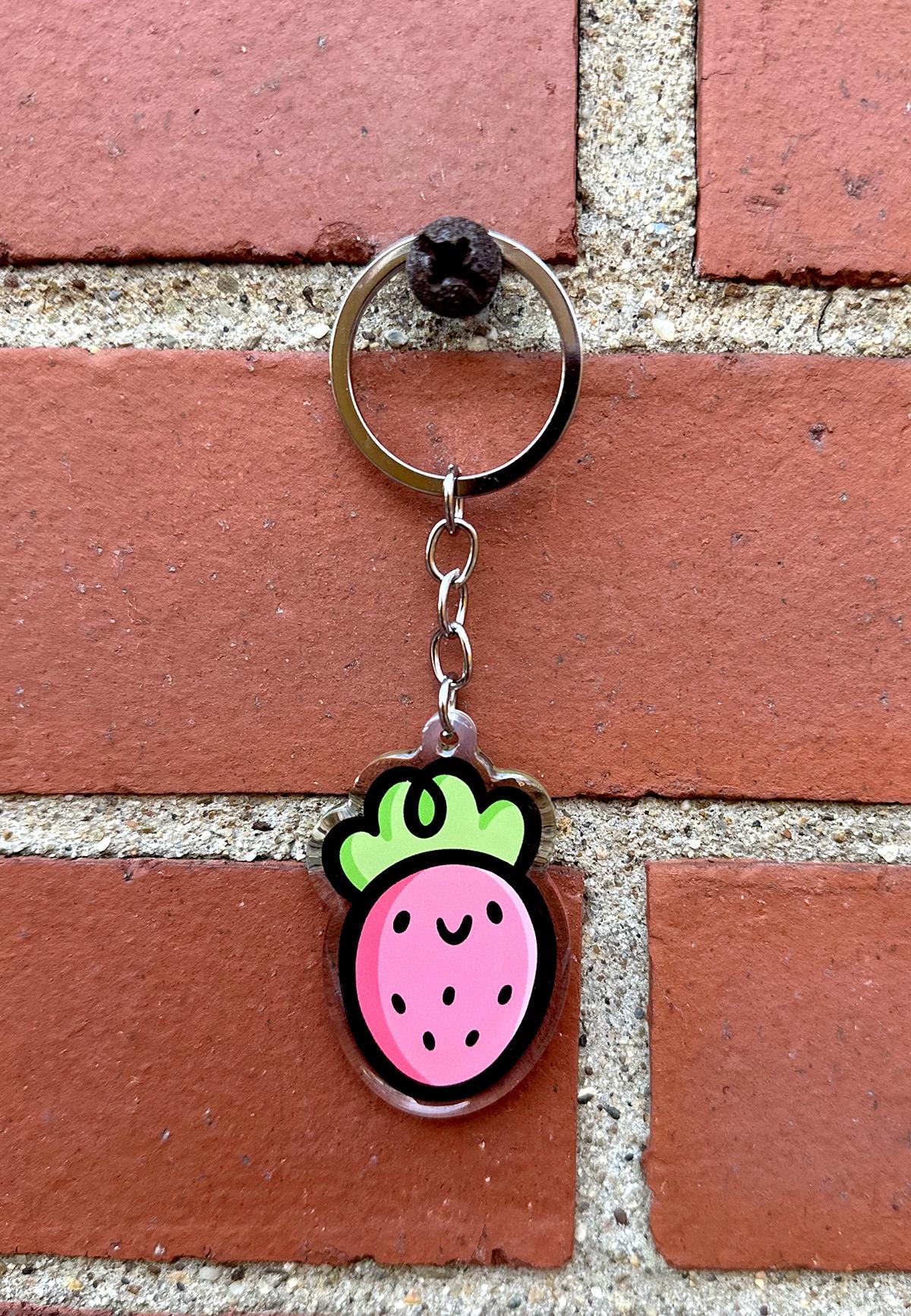 Strawberry Keychain