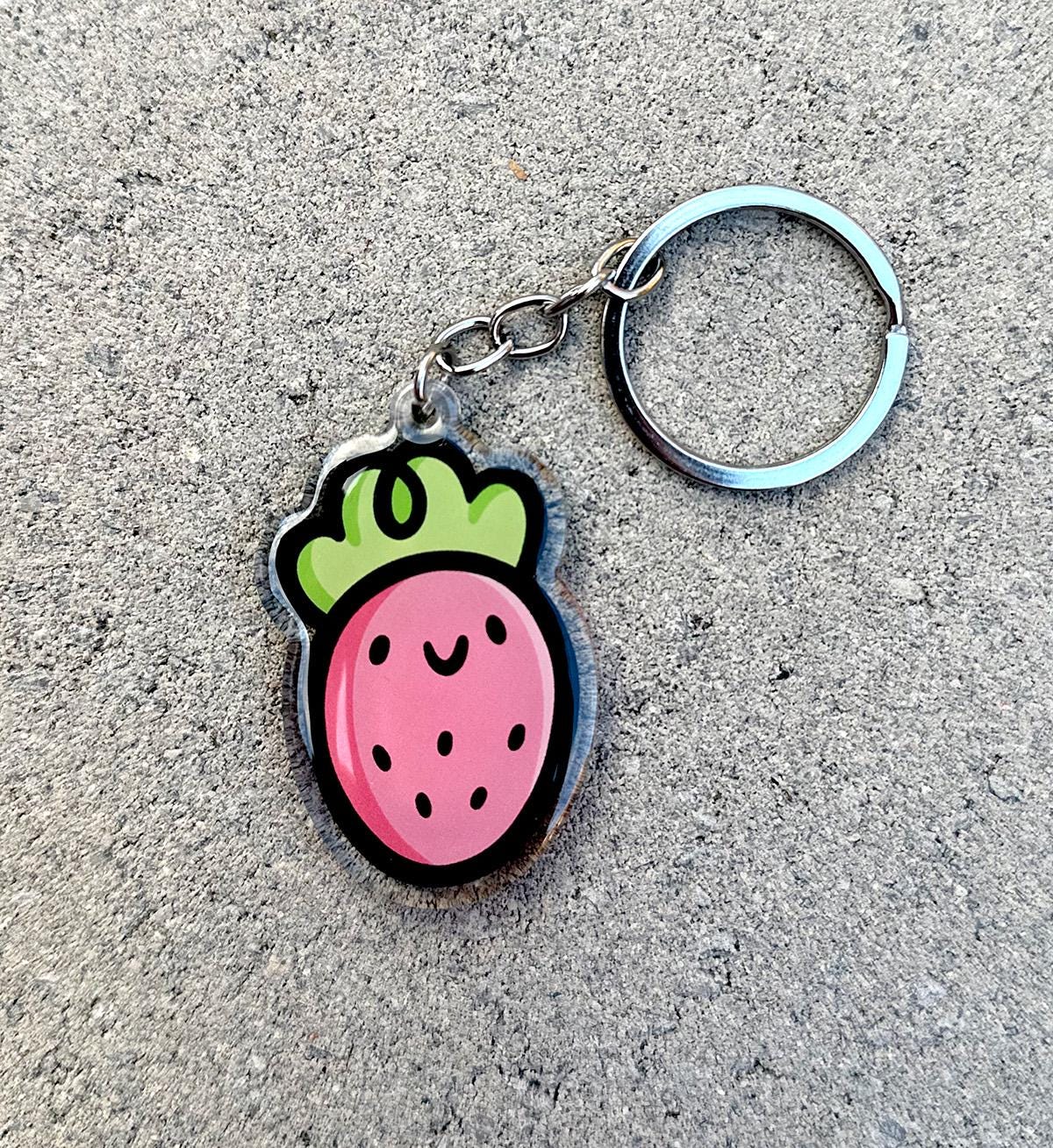 Strawberry Keychain