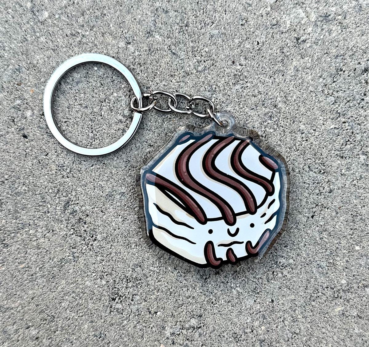 Zebra Treat Keychain