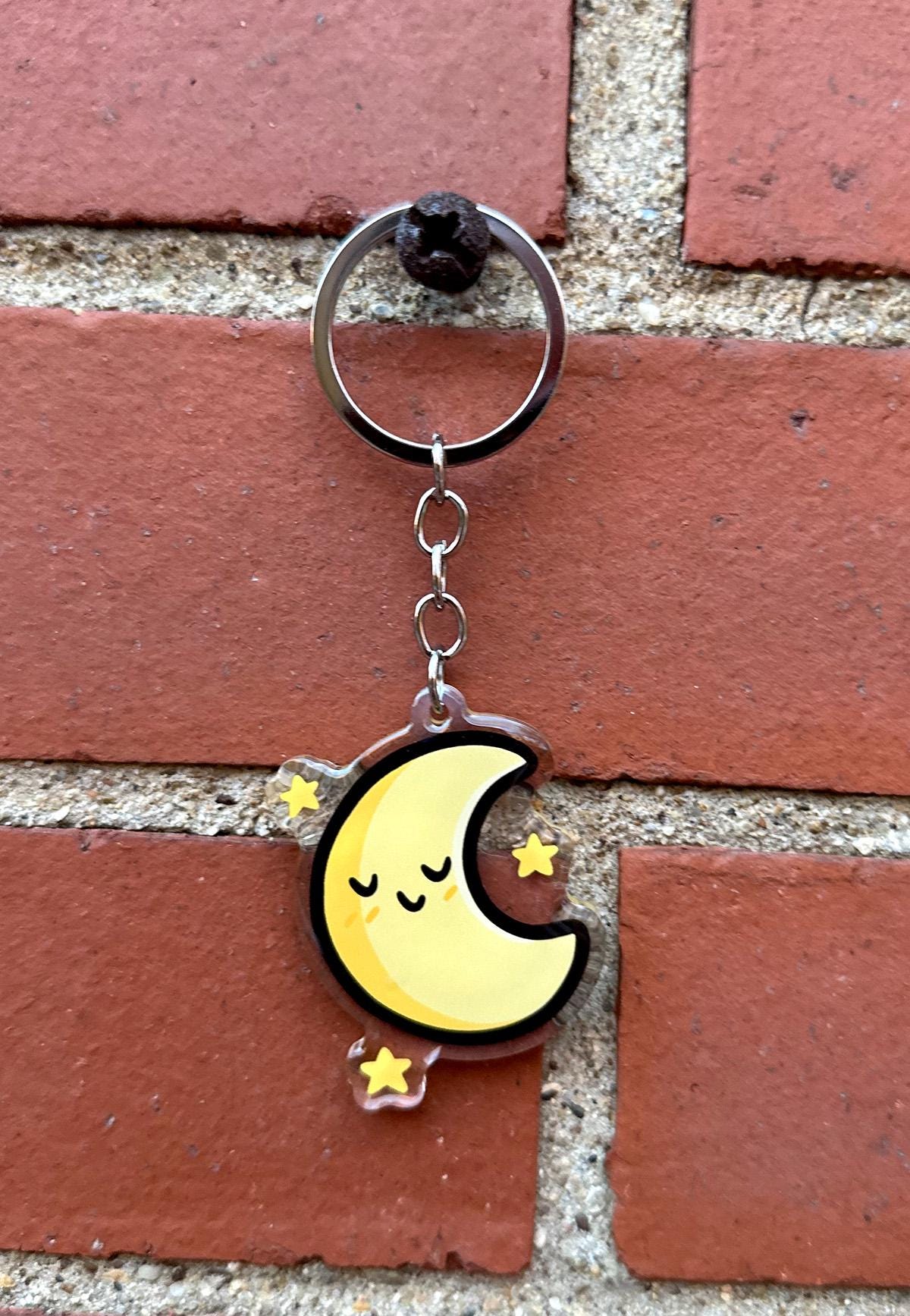 Moon & Stars Keychain