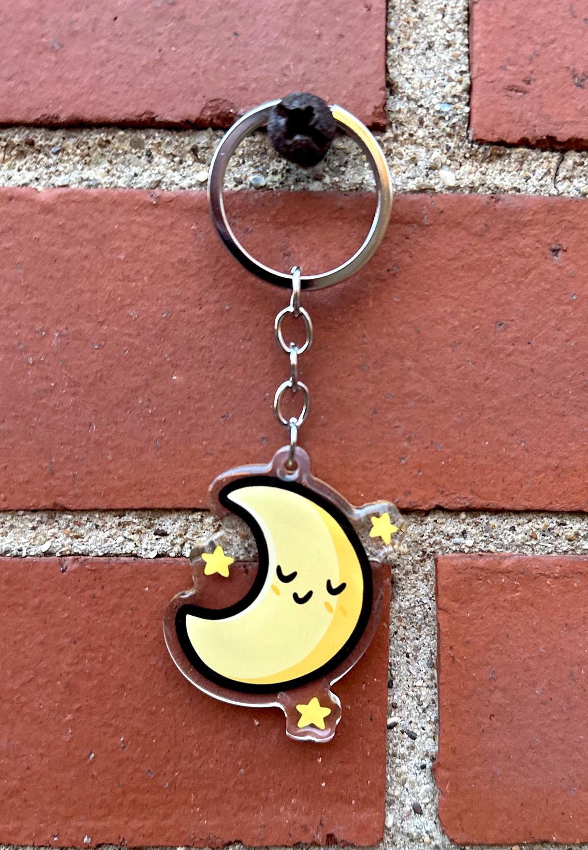 Moon & Stars Keychain