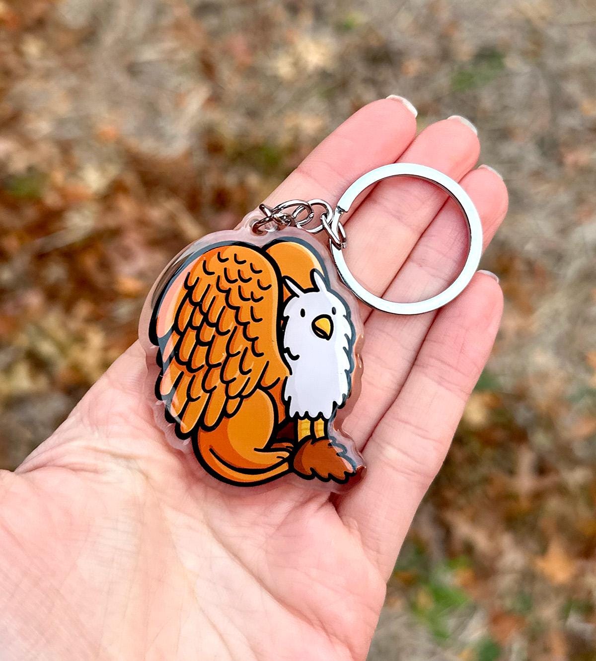 Griffin Keychain