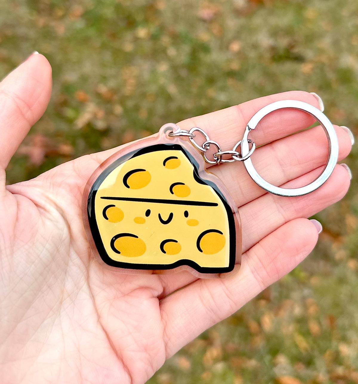 Cheese Keychain