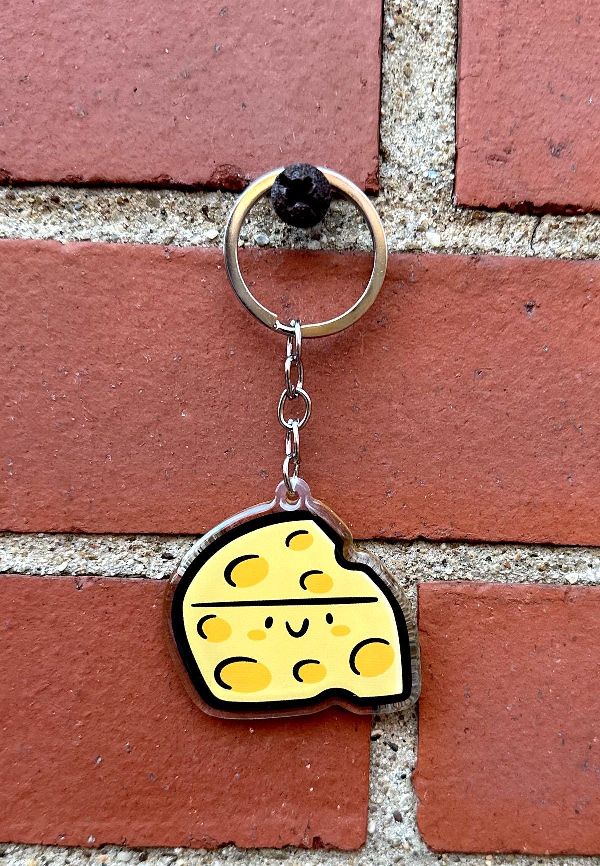 Cheese Keychain