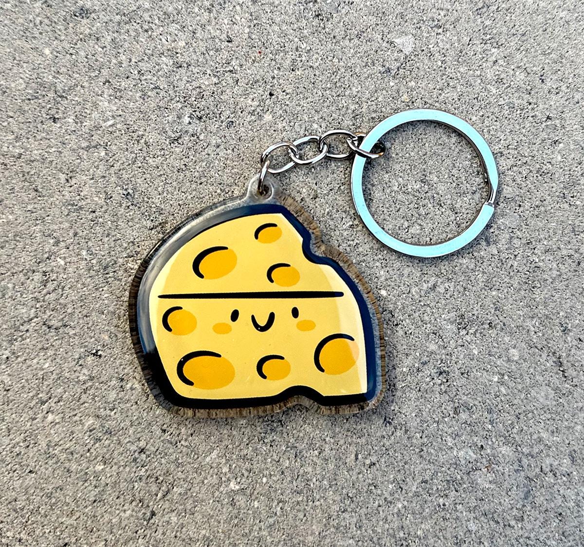 Cheese Keychain