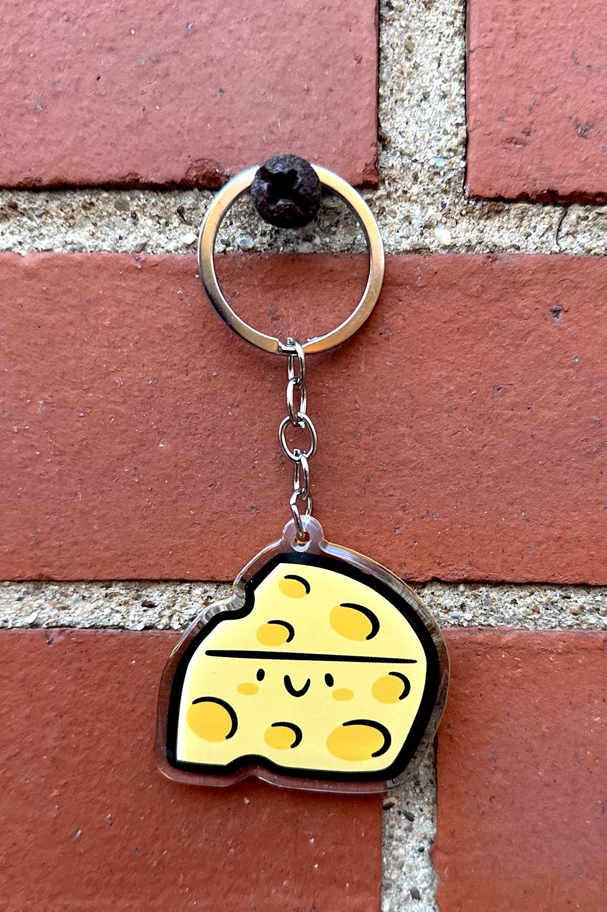 Cheese Keychain