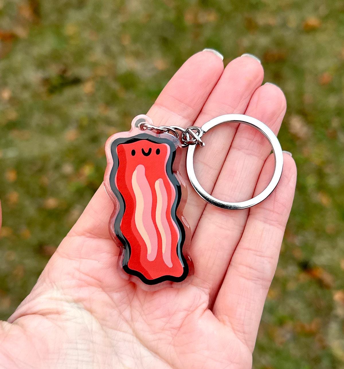 Bacon Keychain