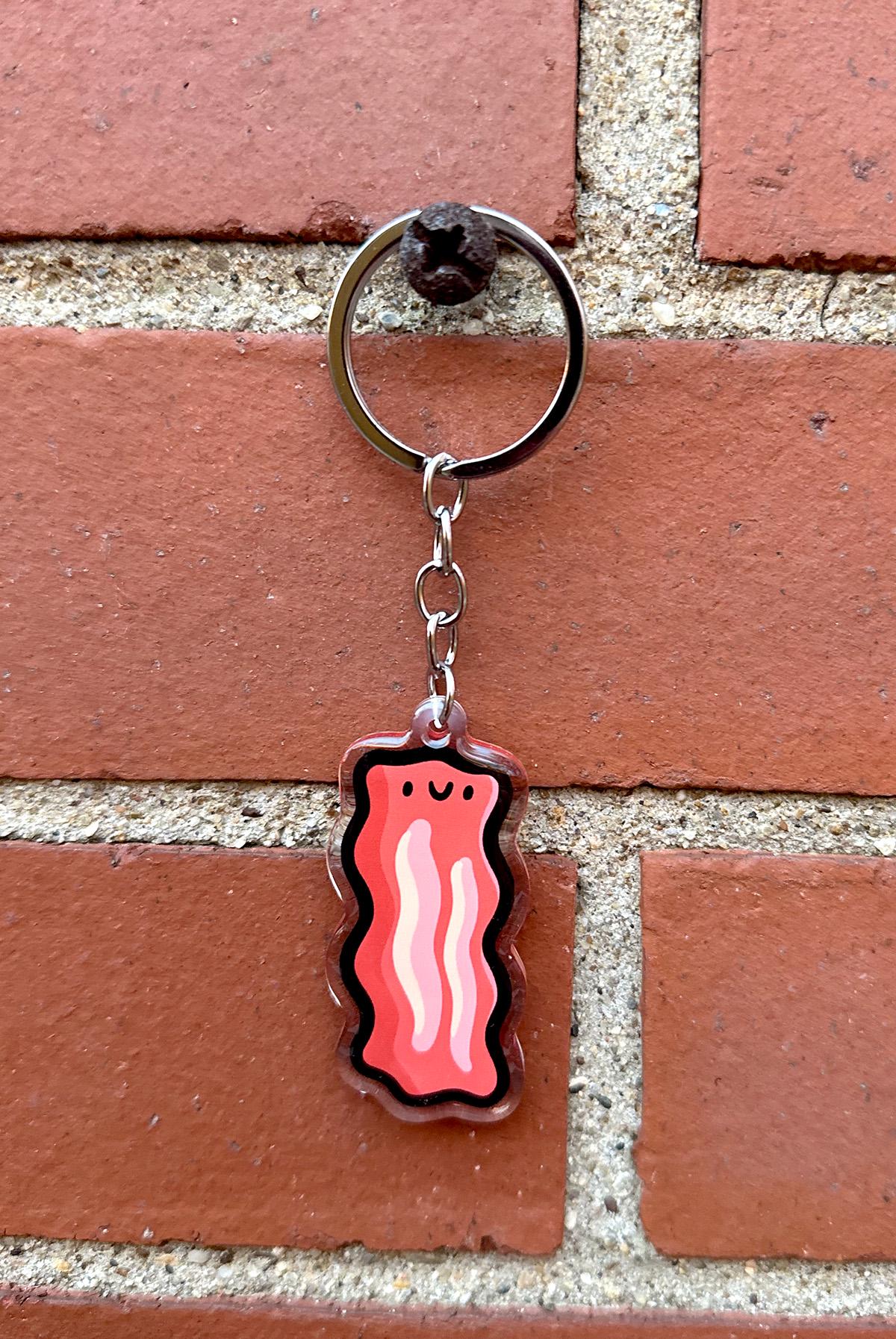 Bacon Keychain