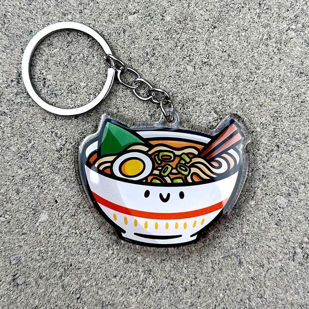 Ramen Keychain