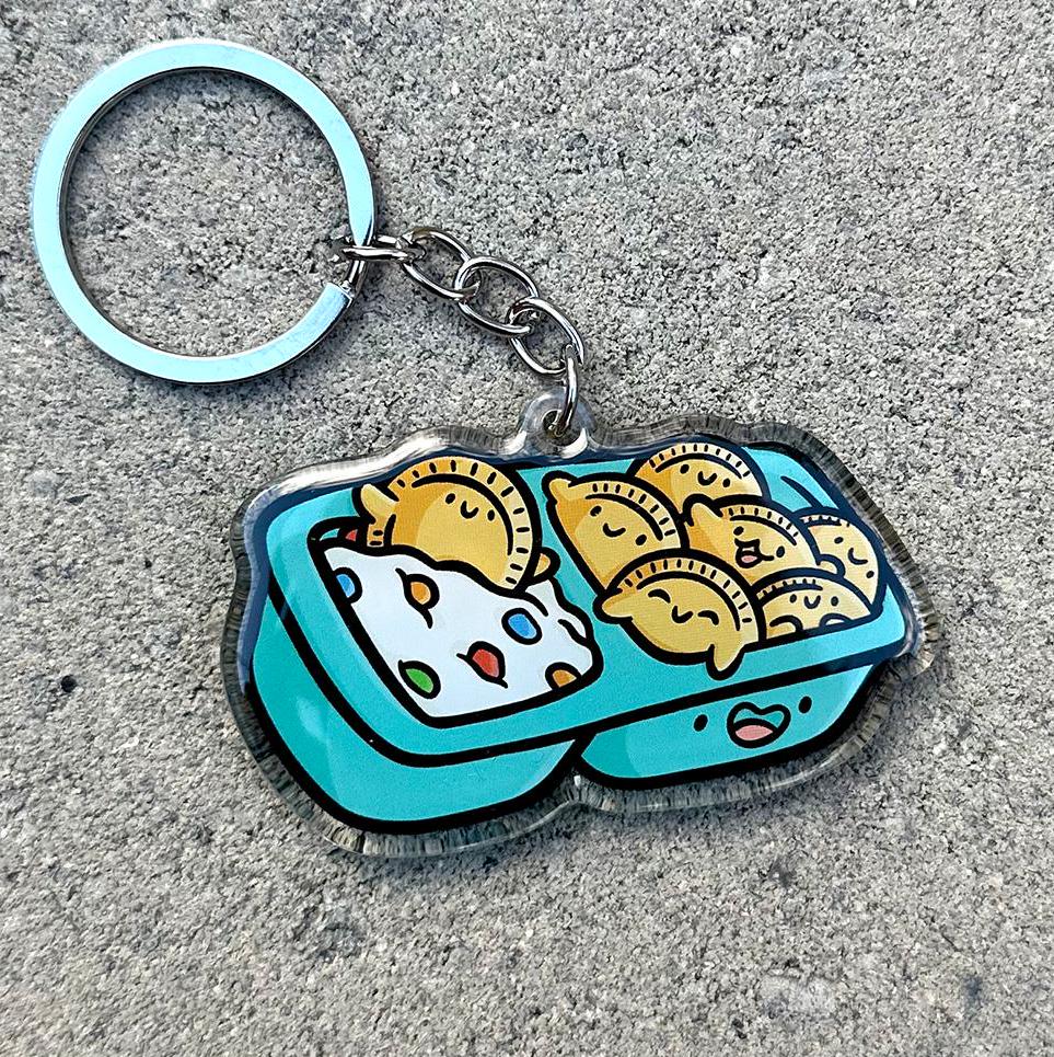 Dunk Cookies Keychain