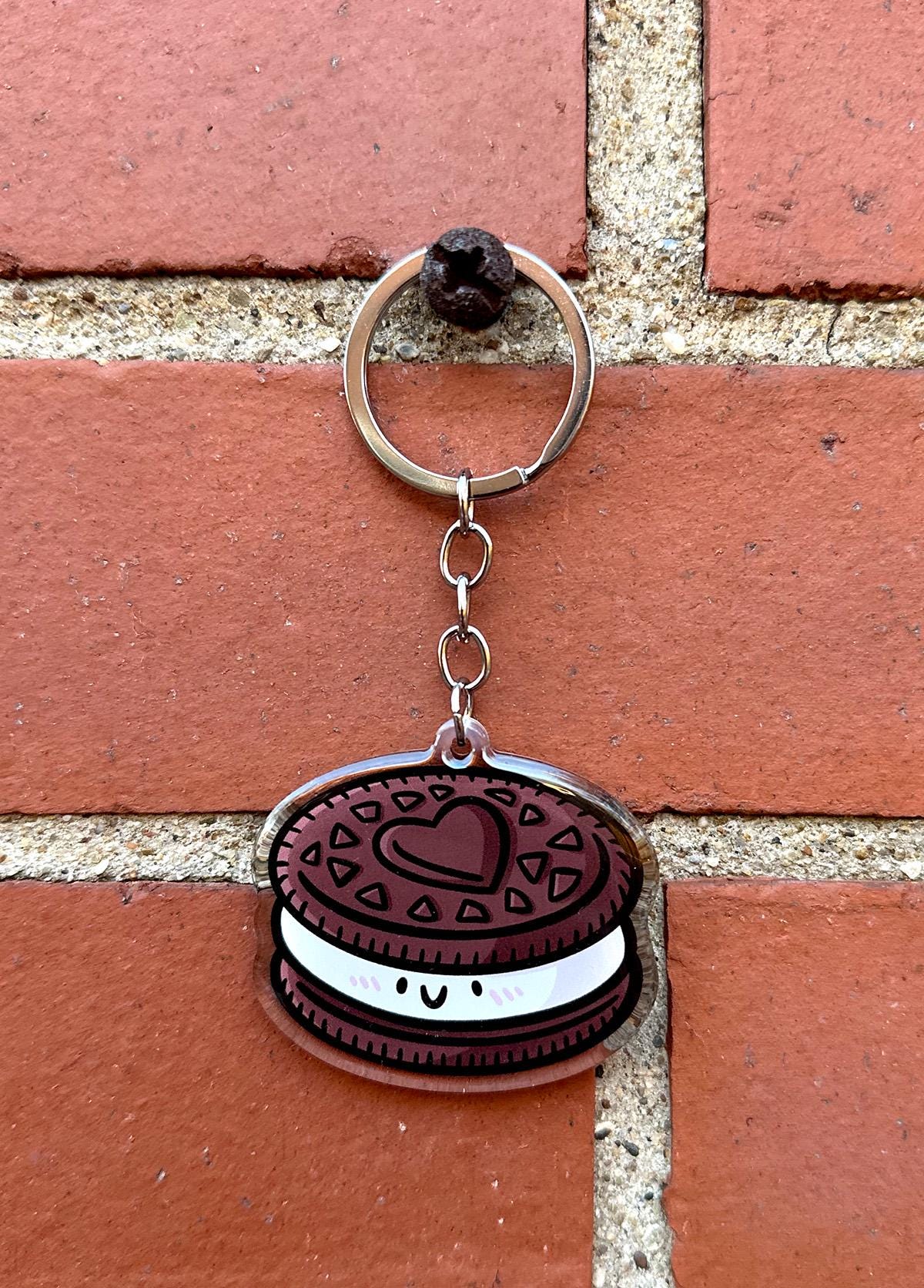 Sandwich Cookie Keychain