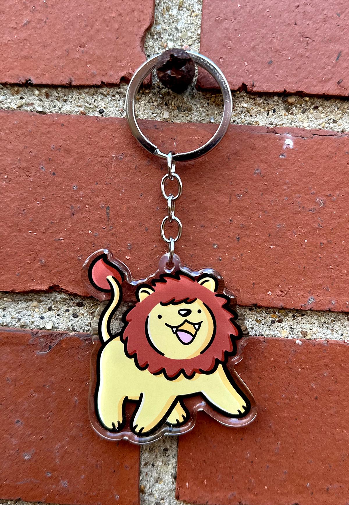 Lion Keychain