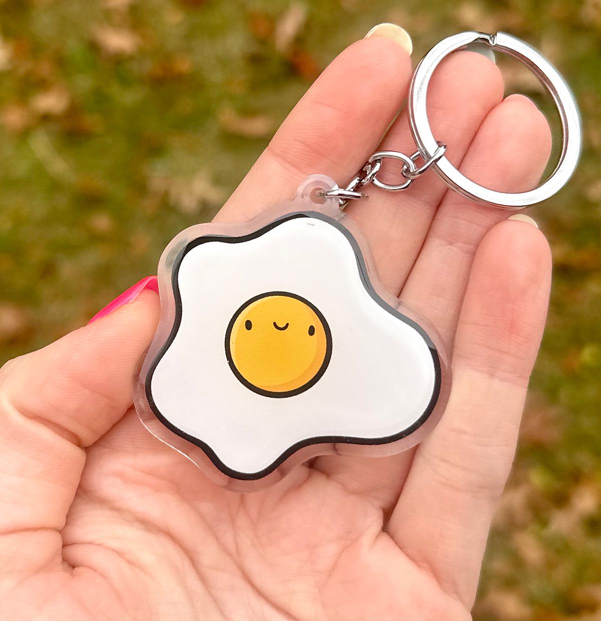 Egg Keychain