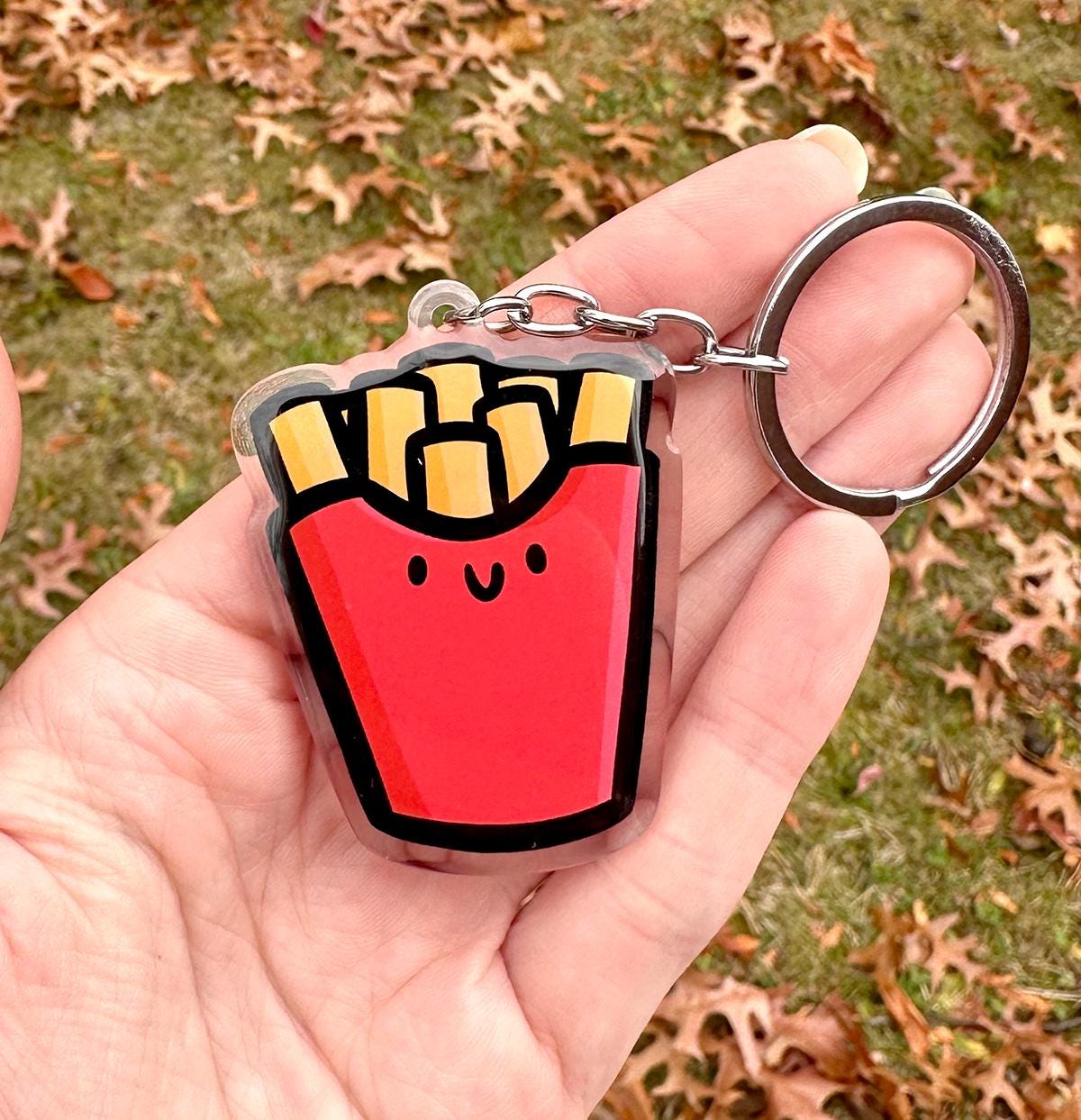 French Fries Keychain