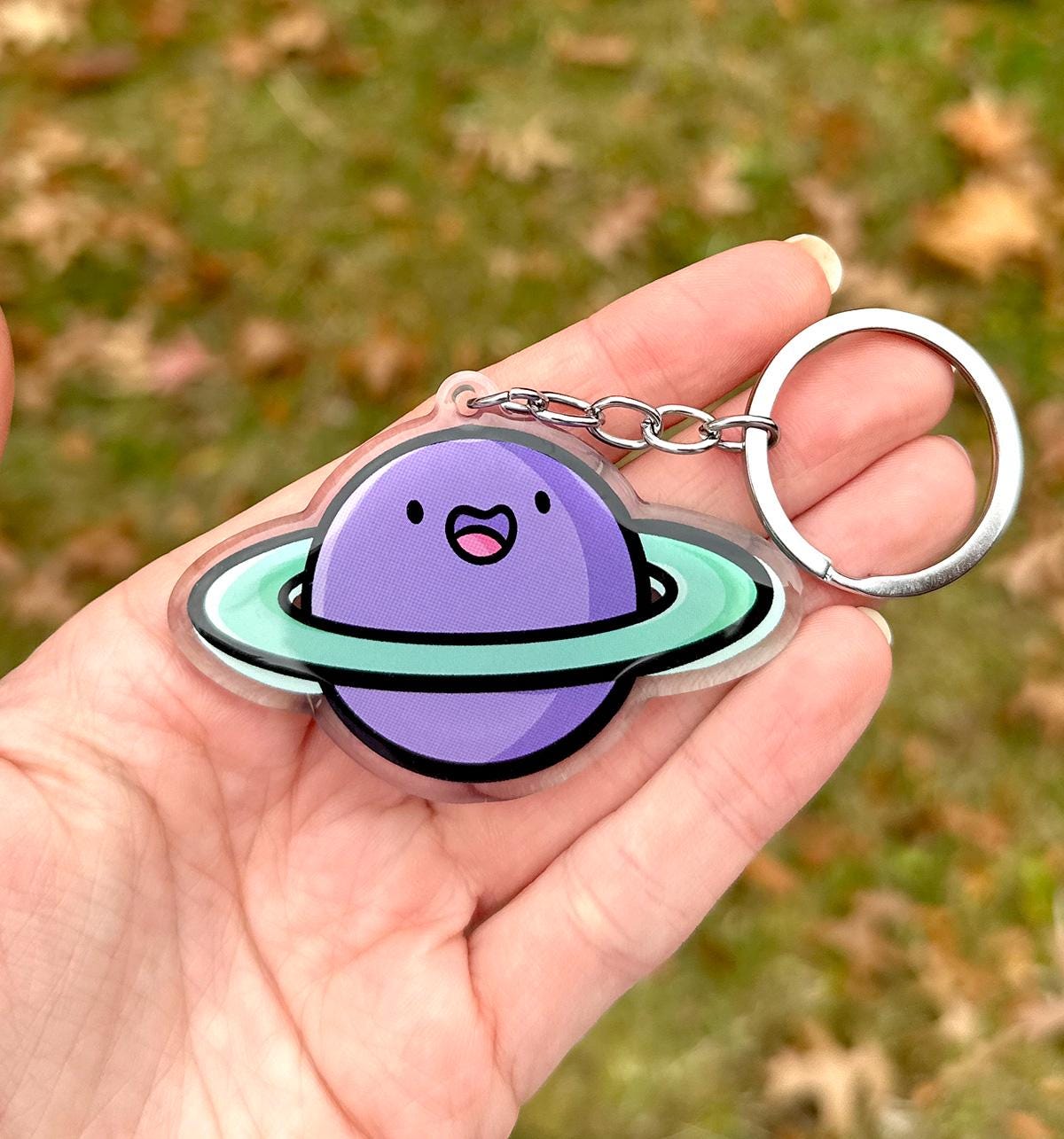 Saturn Keychain