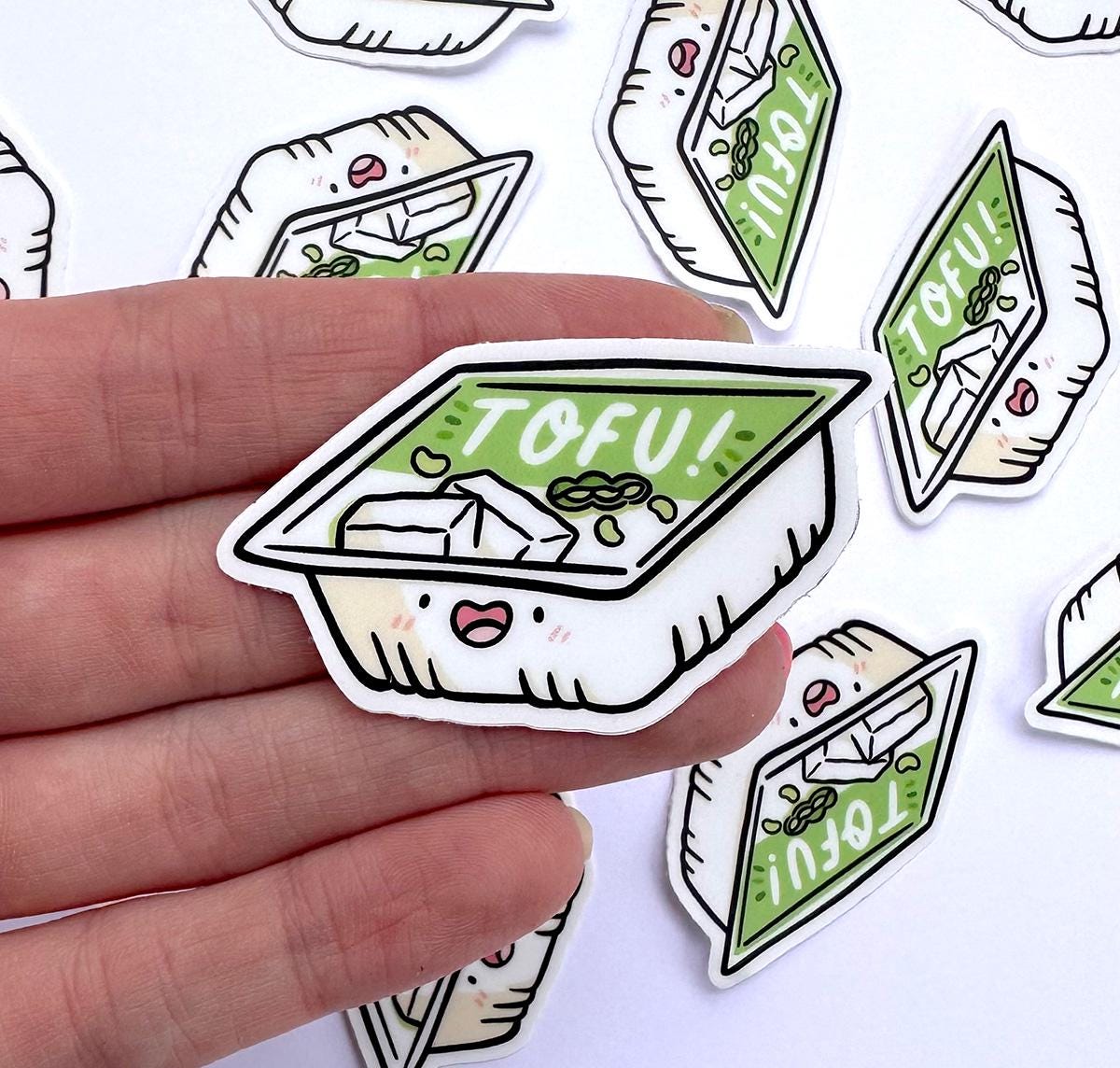 Tofu Mini Sticker