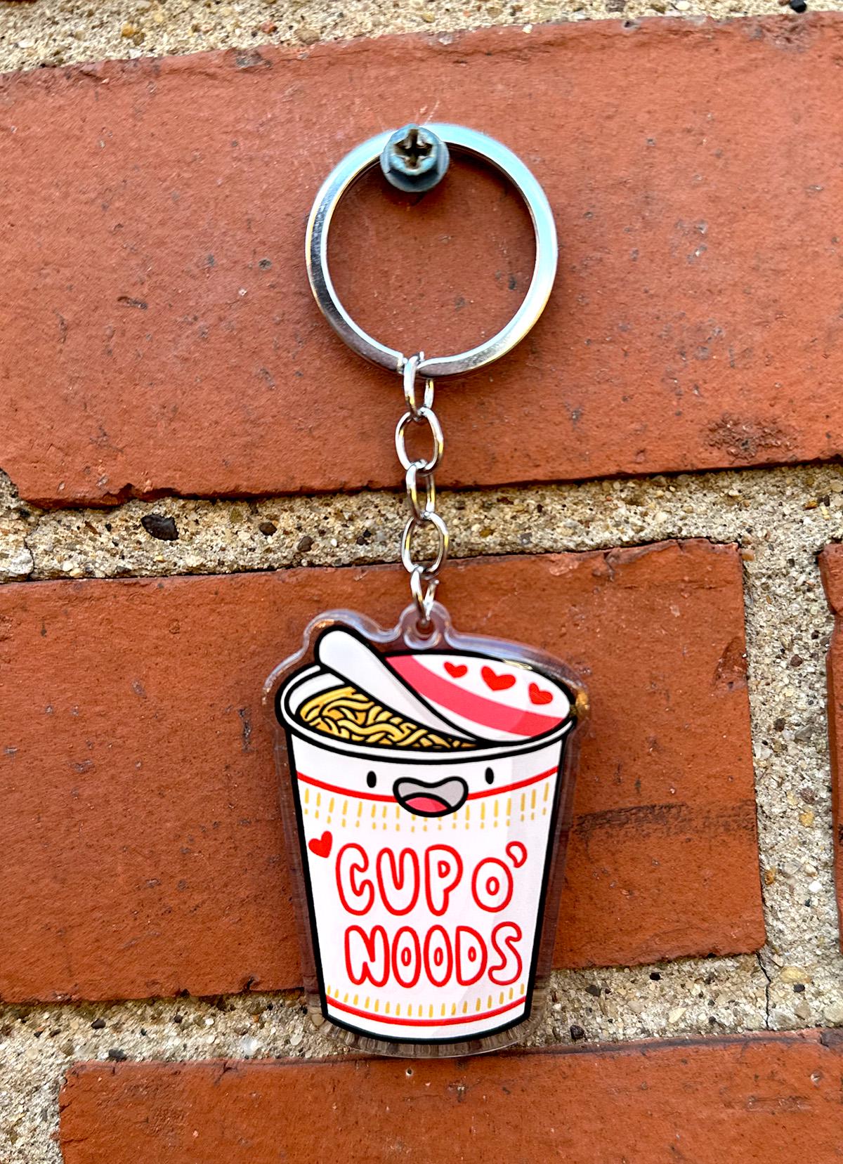 Cup of Noods Keychain