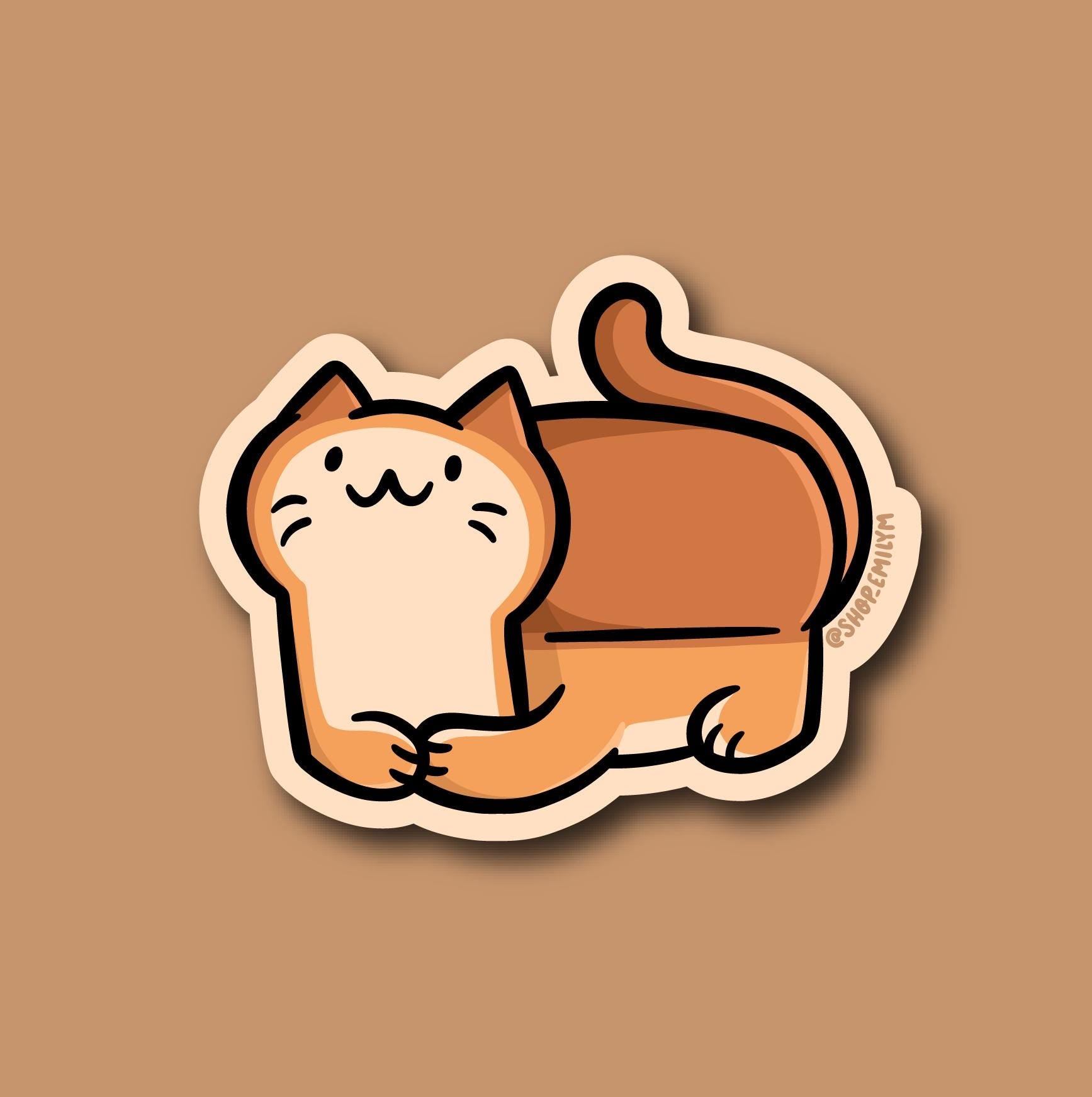 Bread Cat Sticker