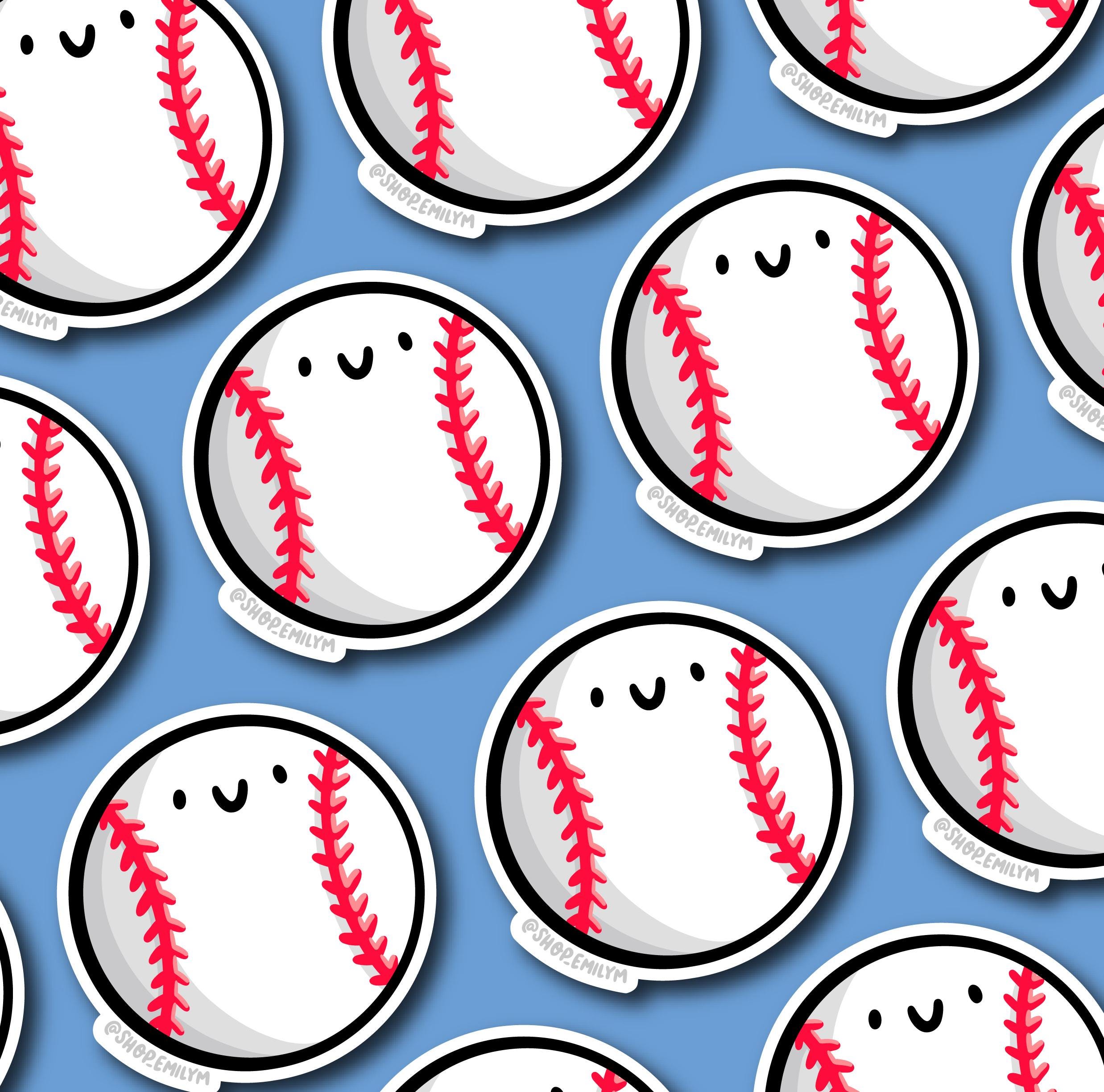 Baseball Sticker