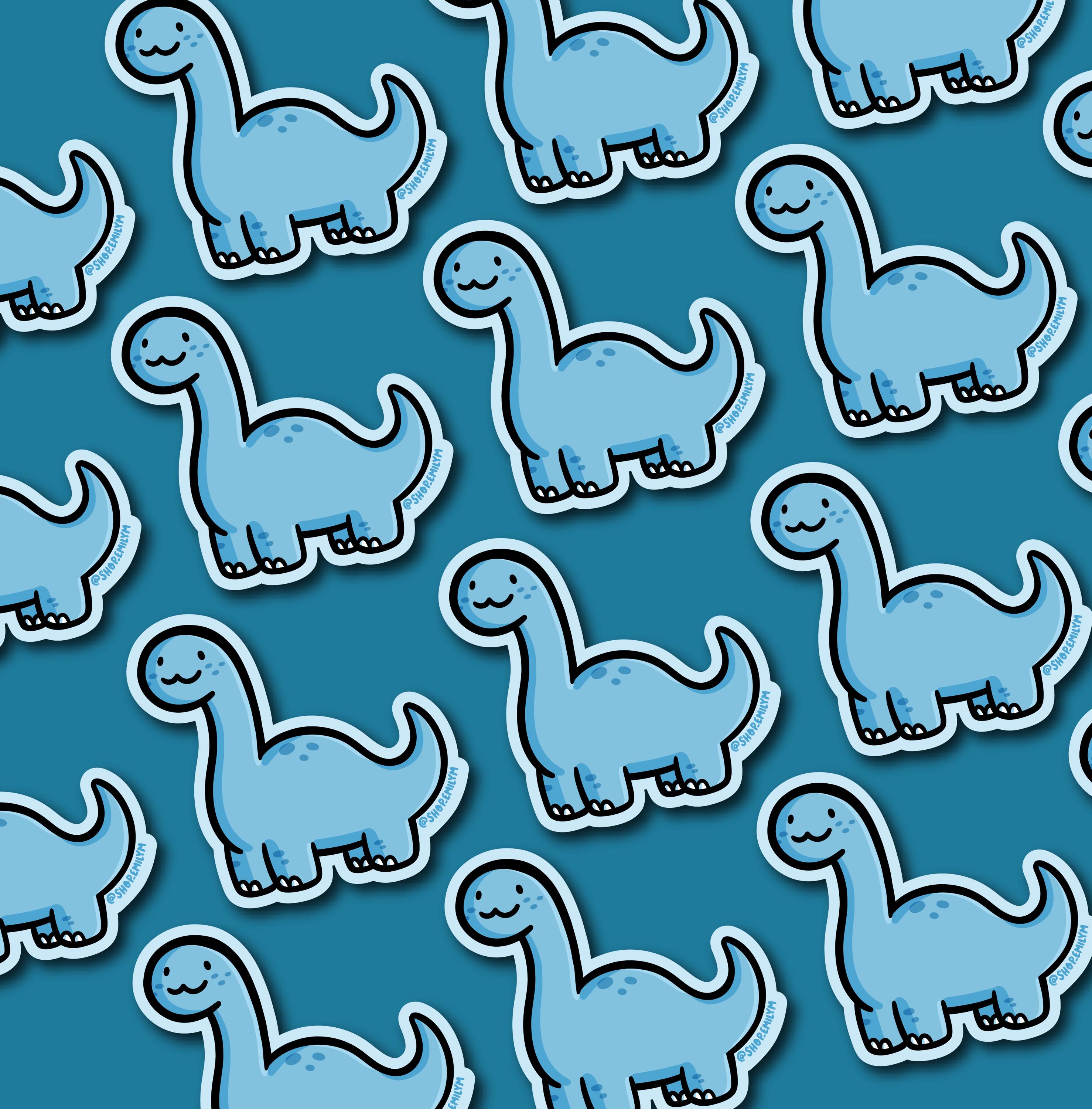 Brontosaurus Sticker