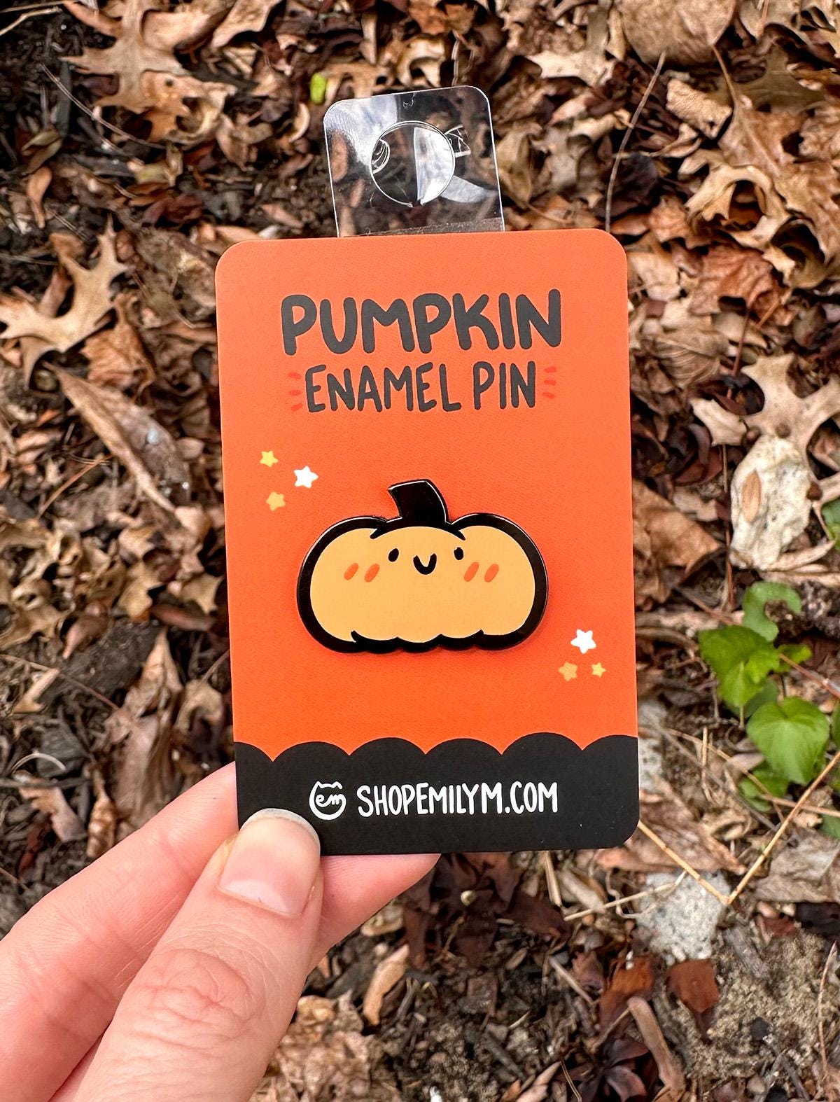 Pumpkin Enamel Pin