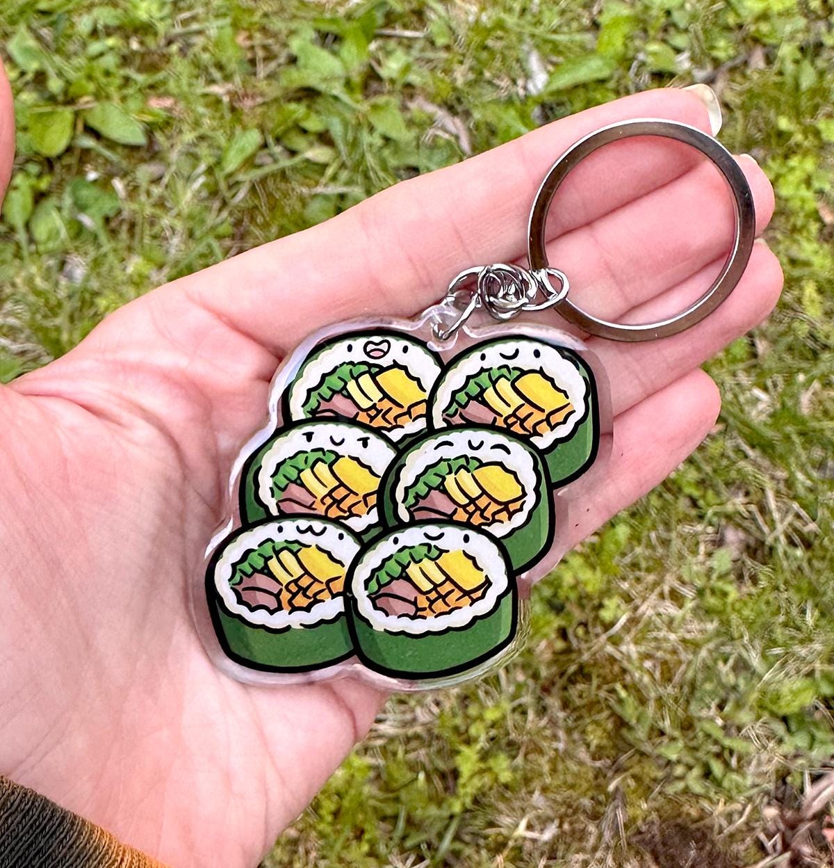 Kimbap Keychain