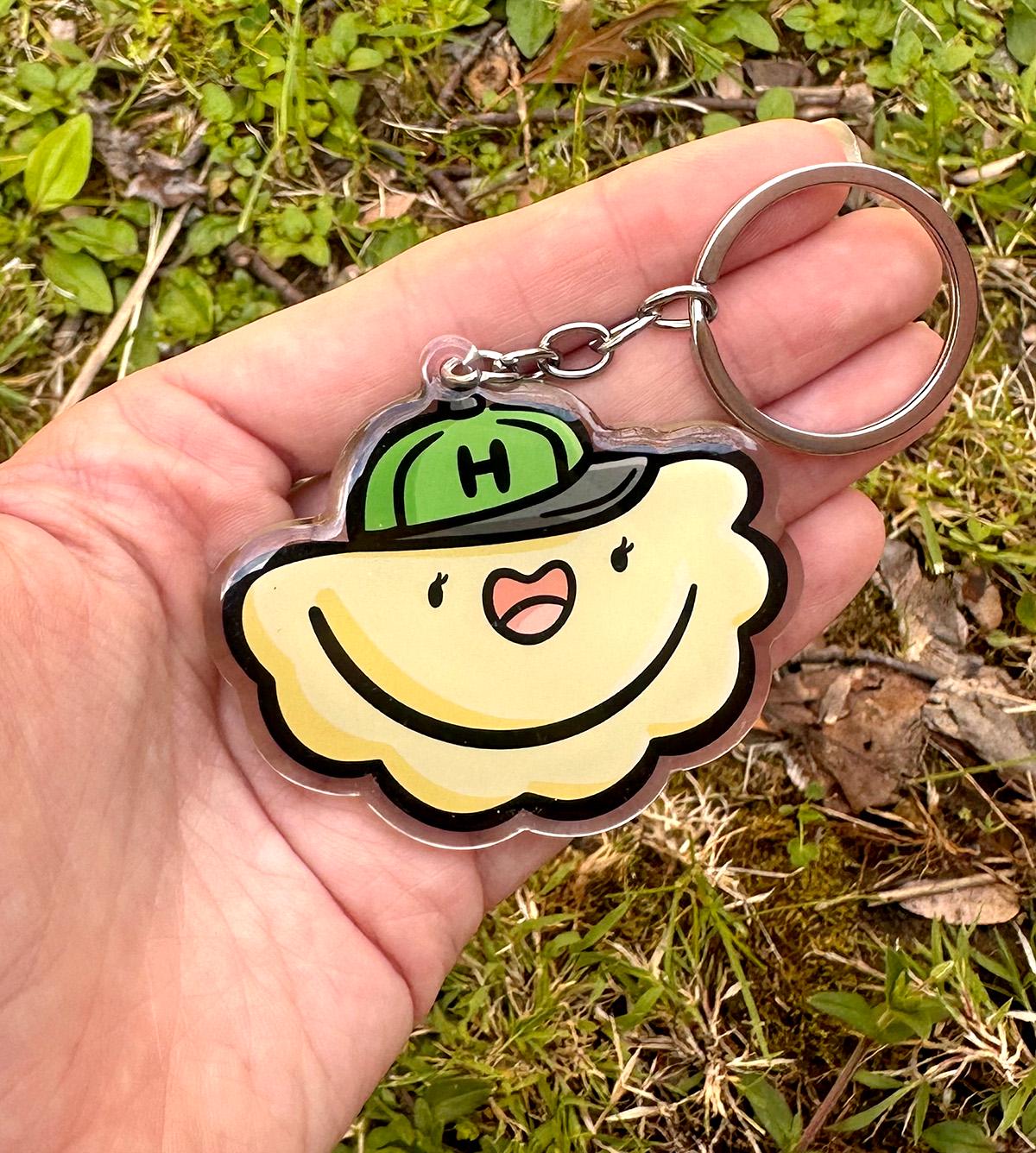 Pittsburgh Pierogi Keychain (Jalapeno)